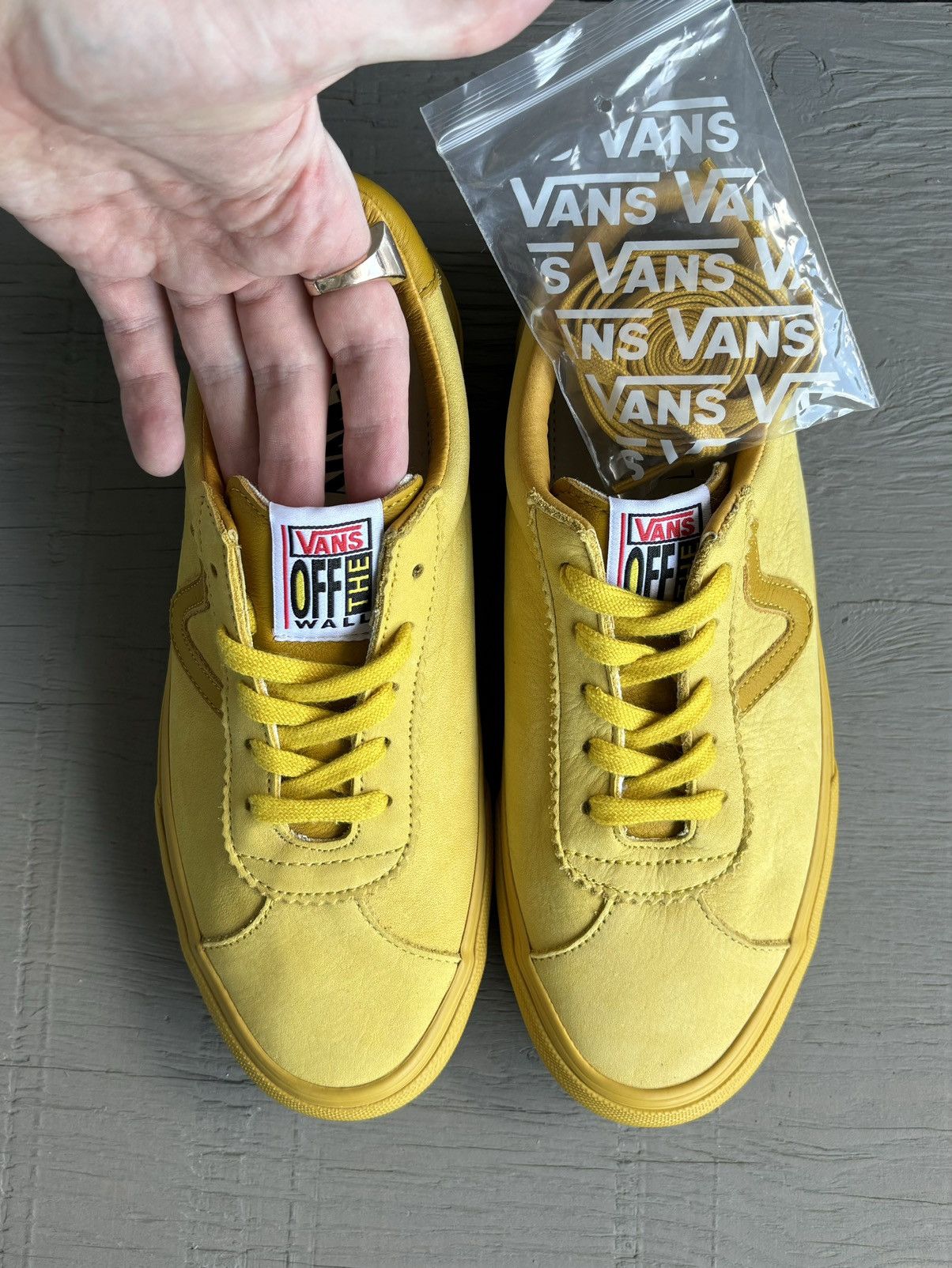 Vans Vans Sport Low Shoe Vans V Skateboarding Mustard Vulcanized Size US 8 / EU 41 - 4 Thumbnail