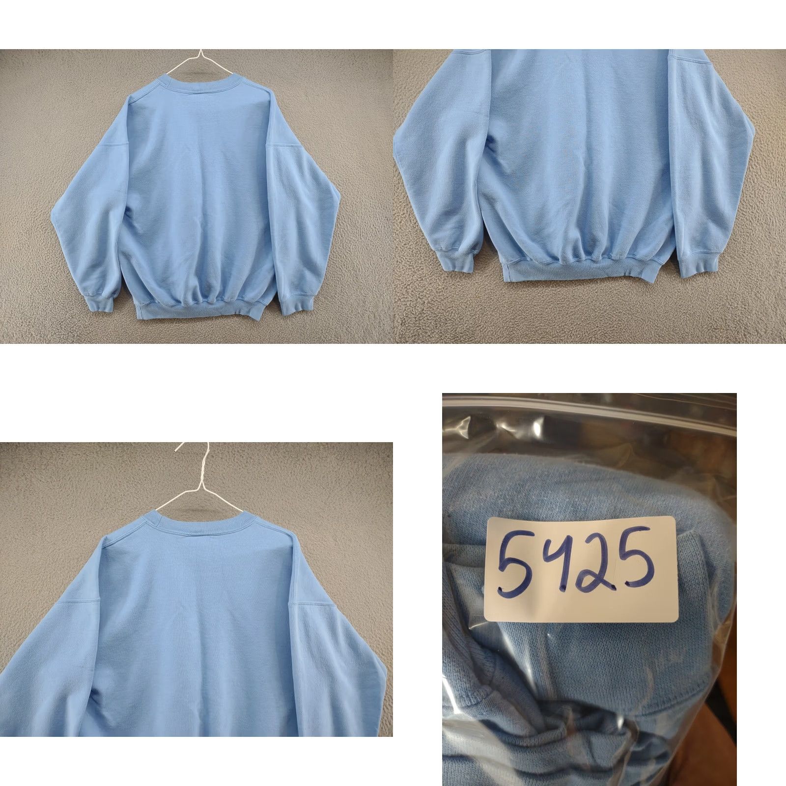 Gildan Gunderson Lutheran Embroidered Pullover Crewneck Sweatshirt Size XL Men Blue Nike? Size US XL / EU 56 / 4 - 8 Thumbnail