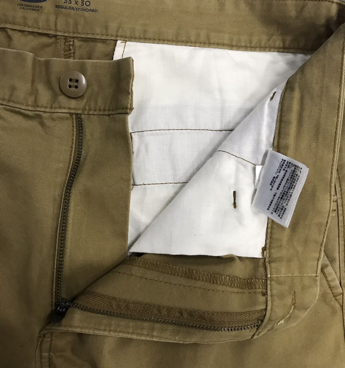 Old Navy × Vintage Vintage Old Navy San Francisco California Slim Cargo Pants Size US 35 - 14 Thumbnail