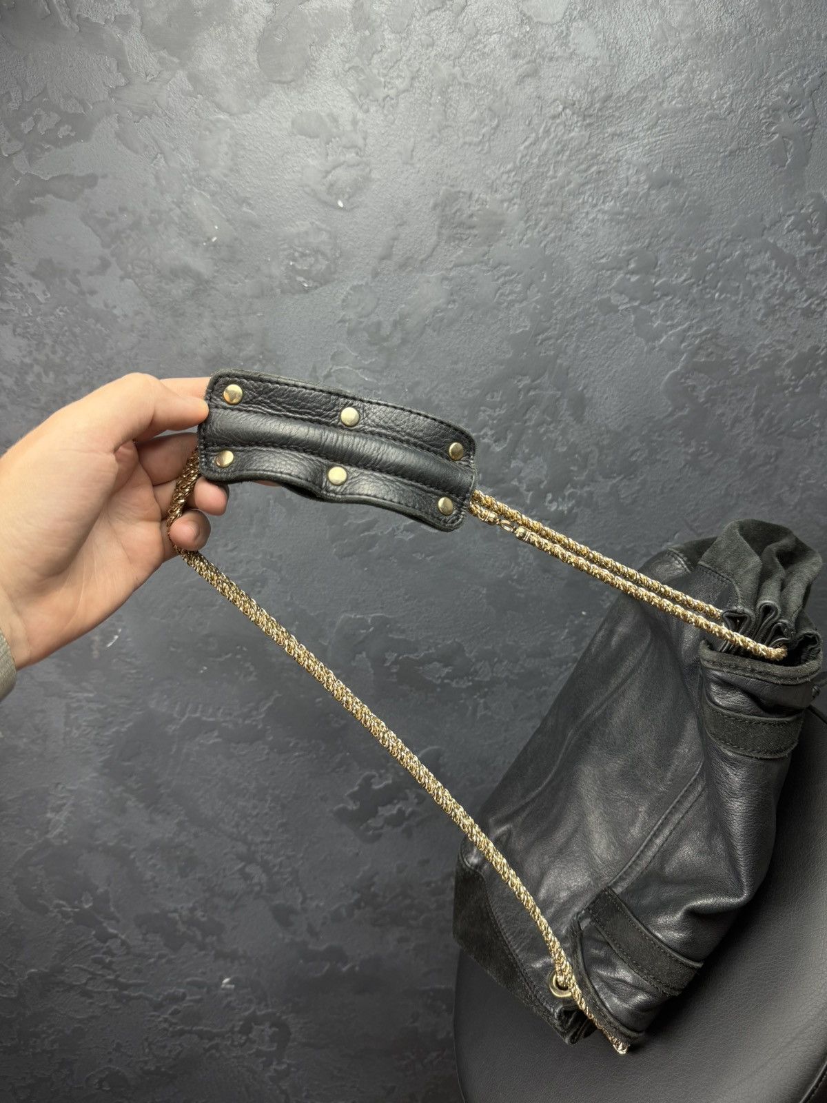 Sezane Sezane Leather Suede HandBag + Sezane Leather Suide Clutch Size ONE SIZE - 13 Thumbnail