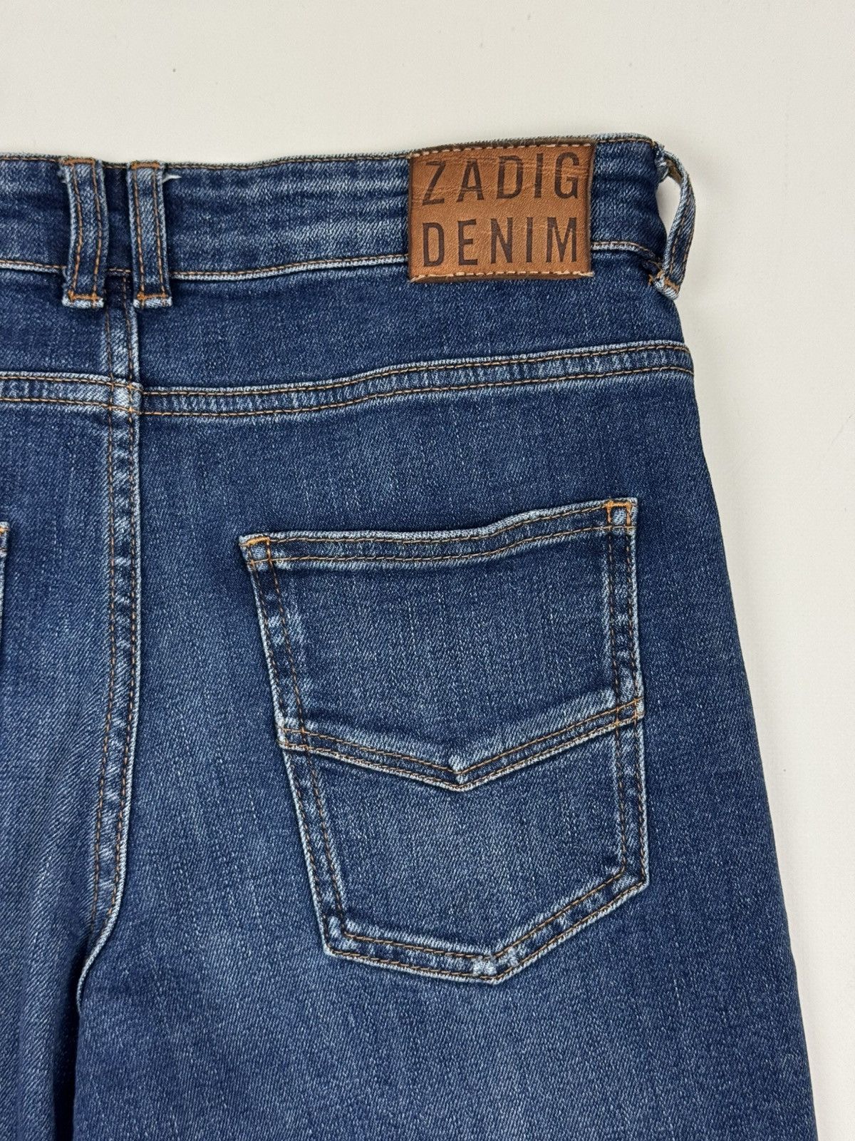 Zadig & Voltaire Zadig&Voltaire Deana Bleu Brut Women’s Jeans Size 25" / US 0 / IT 36 - 13 Thumbnail