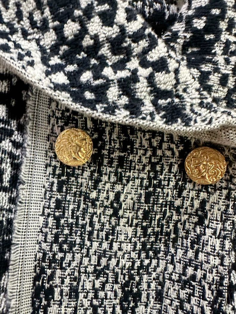 Chanel Chanel Gold buckle towel material cloak coat Size XS / US 0-2 / IT 36-38 - 4 Thumbnail