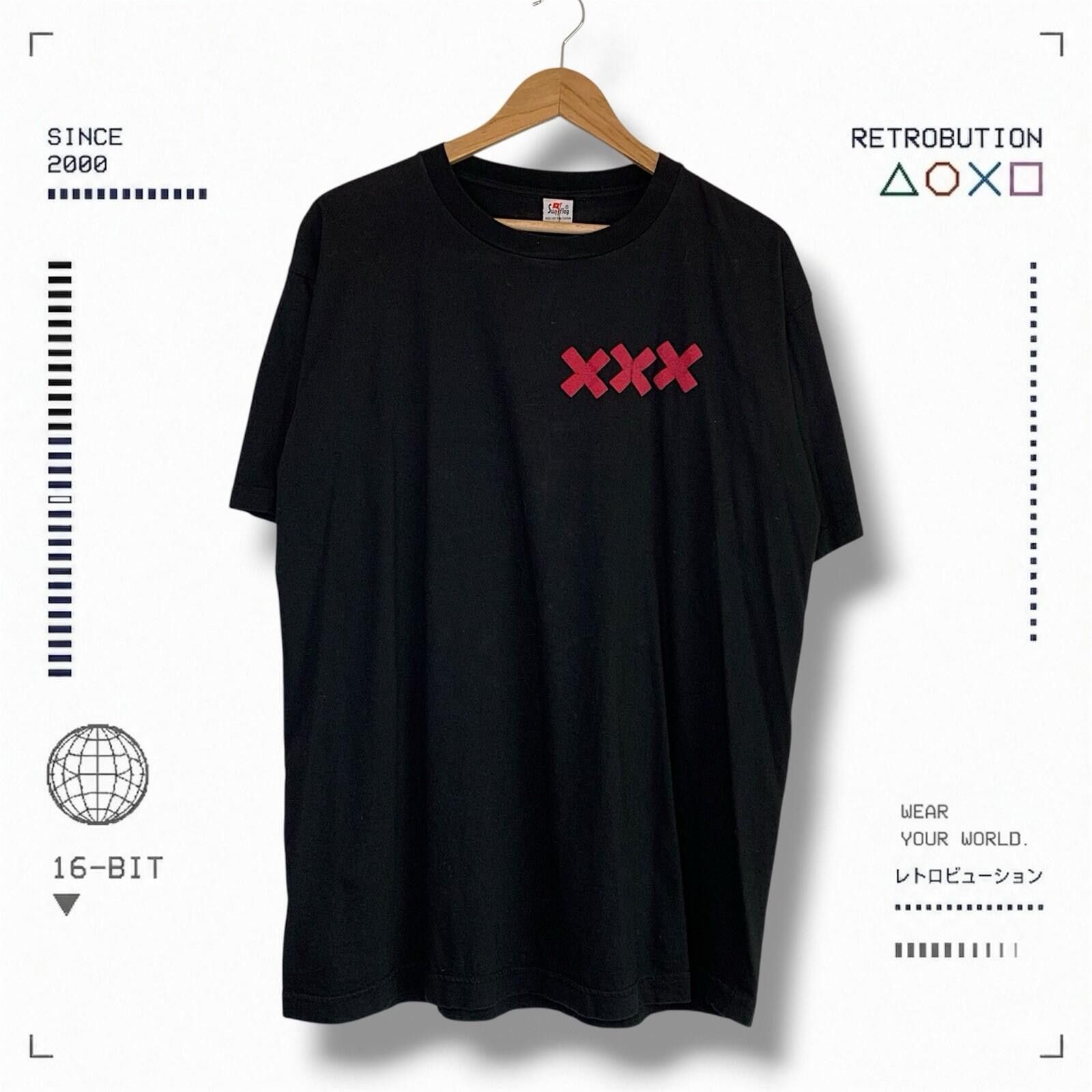 Vintage Vintage 2000 Exxxtasy Shirt Black Size XL Size US XL / EU 56 / 4 - 1 Thumbnail
