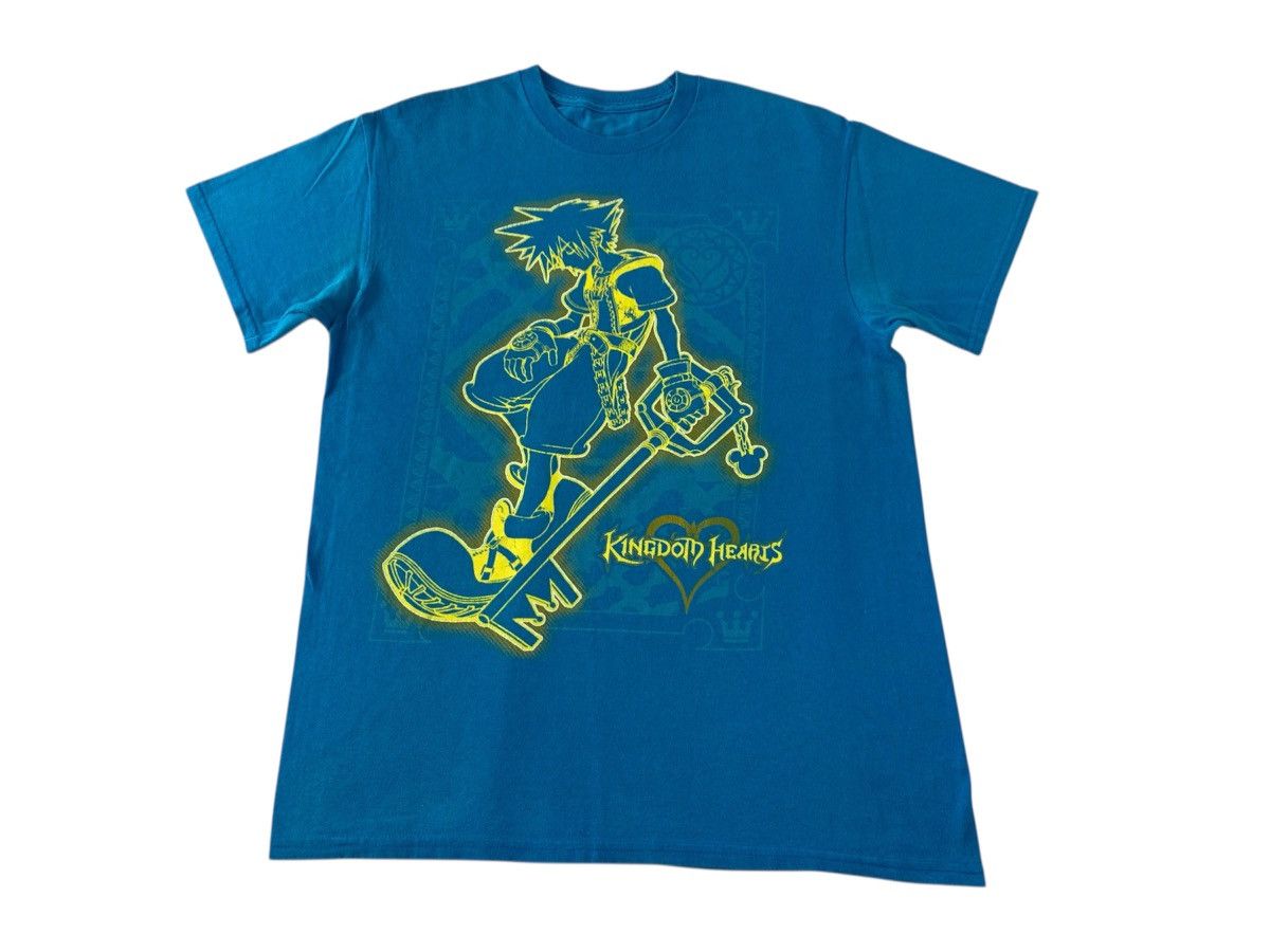 Anime Hype Japanese Anime Manga Kingdom Heart Big Logo Printed Tee Size US M / EU 48-50 / 2 - 1 Thumbnail