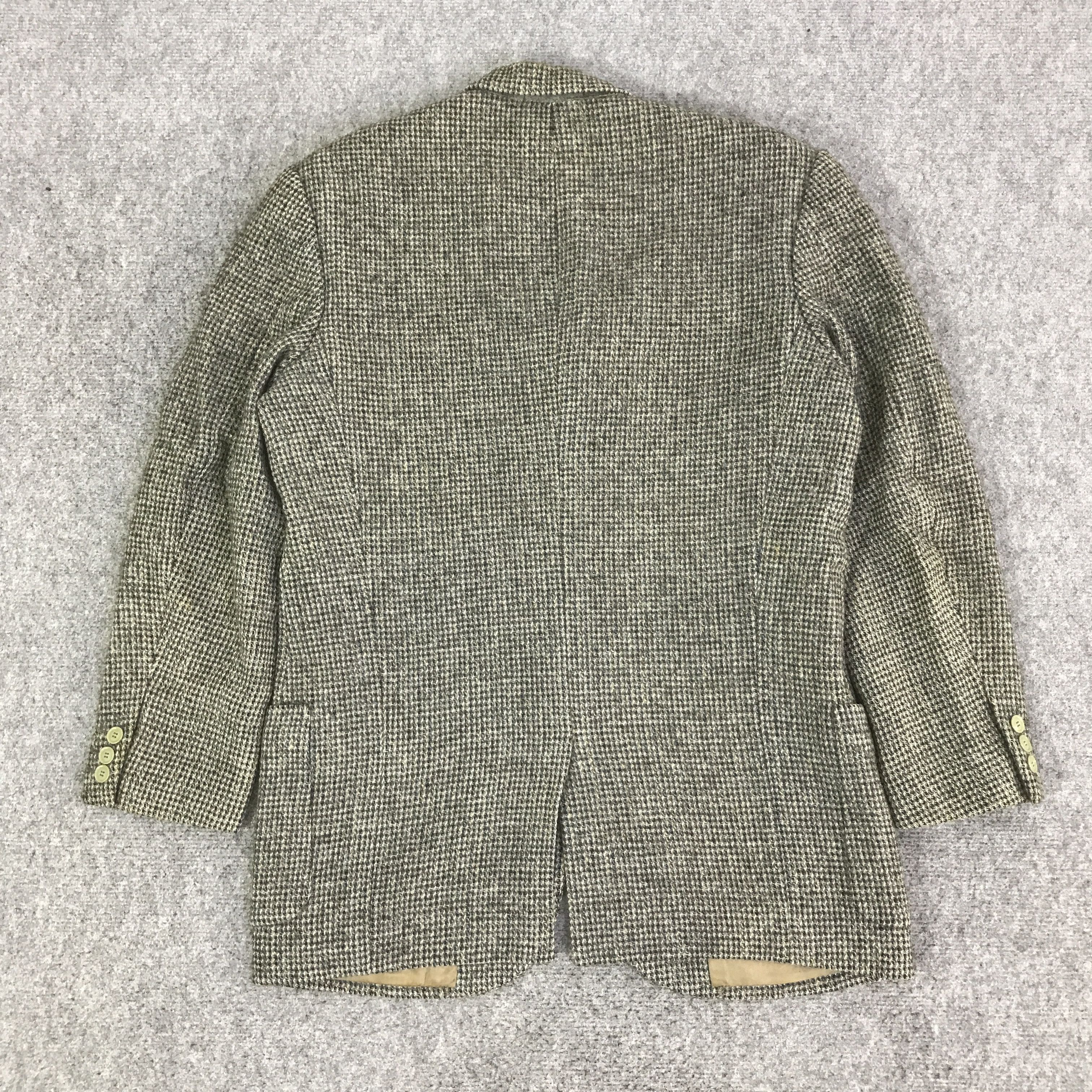 Harris Tweed HARRIS TWEED CLASSIC BLAZER COAT JACKET K110B17 Size US L / EU 52-54 / 3 - 3 Thumbnail