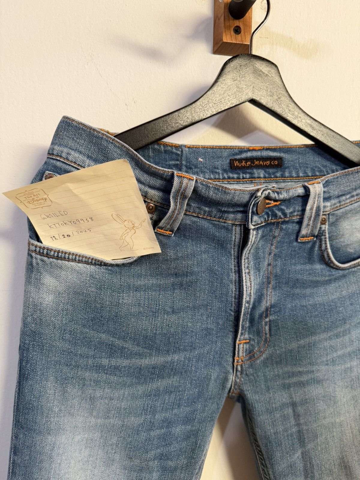 Nudie Jeans Thin Finn FLOOD USED Size US 29 - 7 Thumbnail