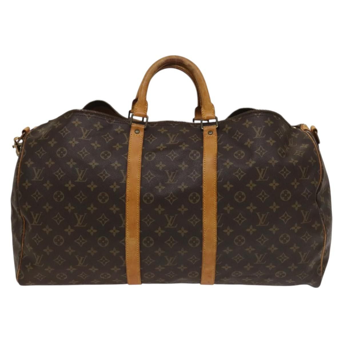 Louis Vuitton LOUIS VUITTON Monogram Keepall Bandouliere 55 Boston Bag Size ONE SIZE - 13 Thumbnail