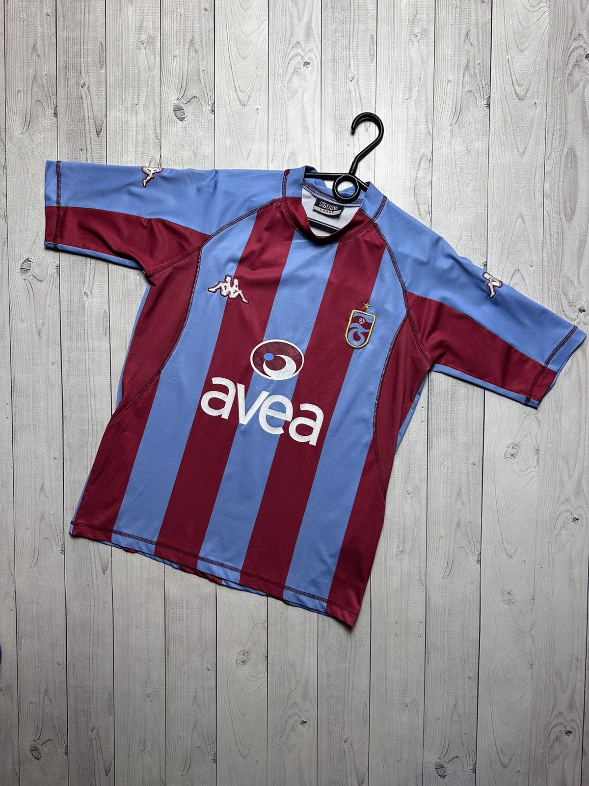 Vintage Vintage trabzonspor soccer jersey size M/L striped Size US M / EU 48-50 / 2 - 1 Thumbnail