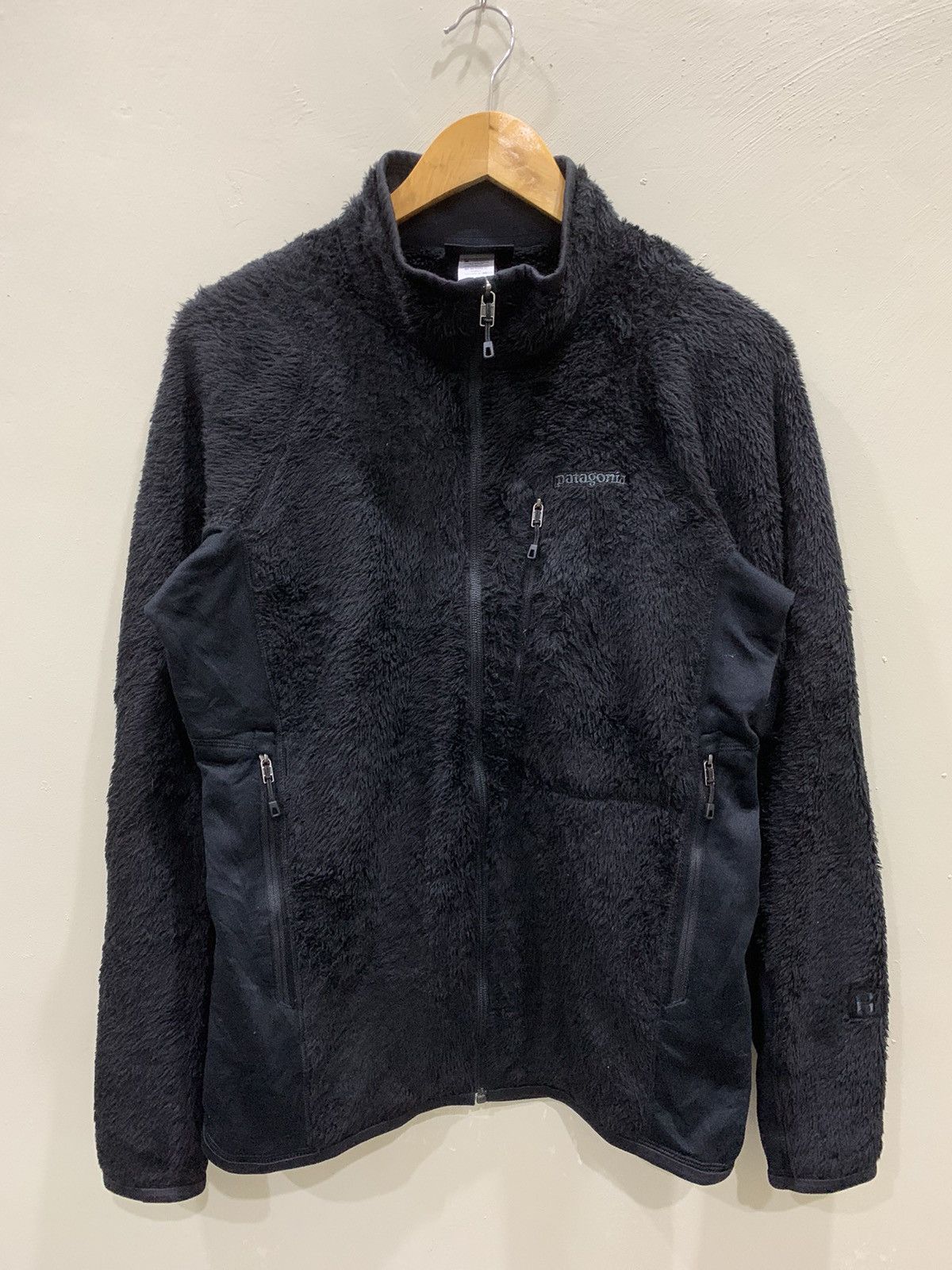 Patagonia × Polartec × Vintage Patagonia Polartec Black Fleece Jacket Size US M / EU 48-50 / 2 - 1 Thumbnail