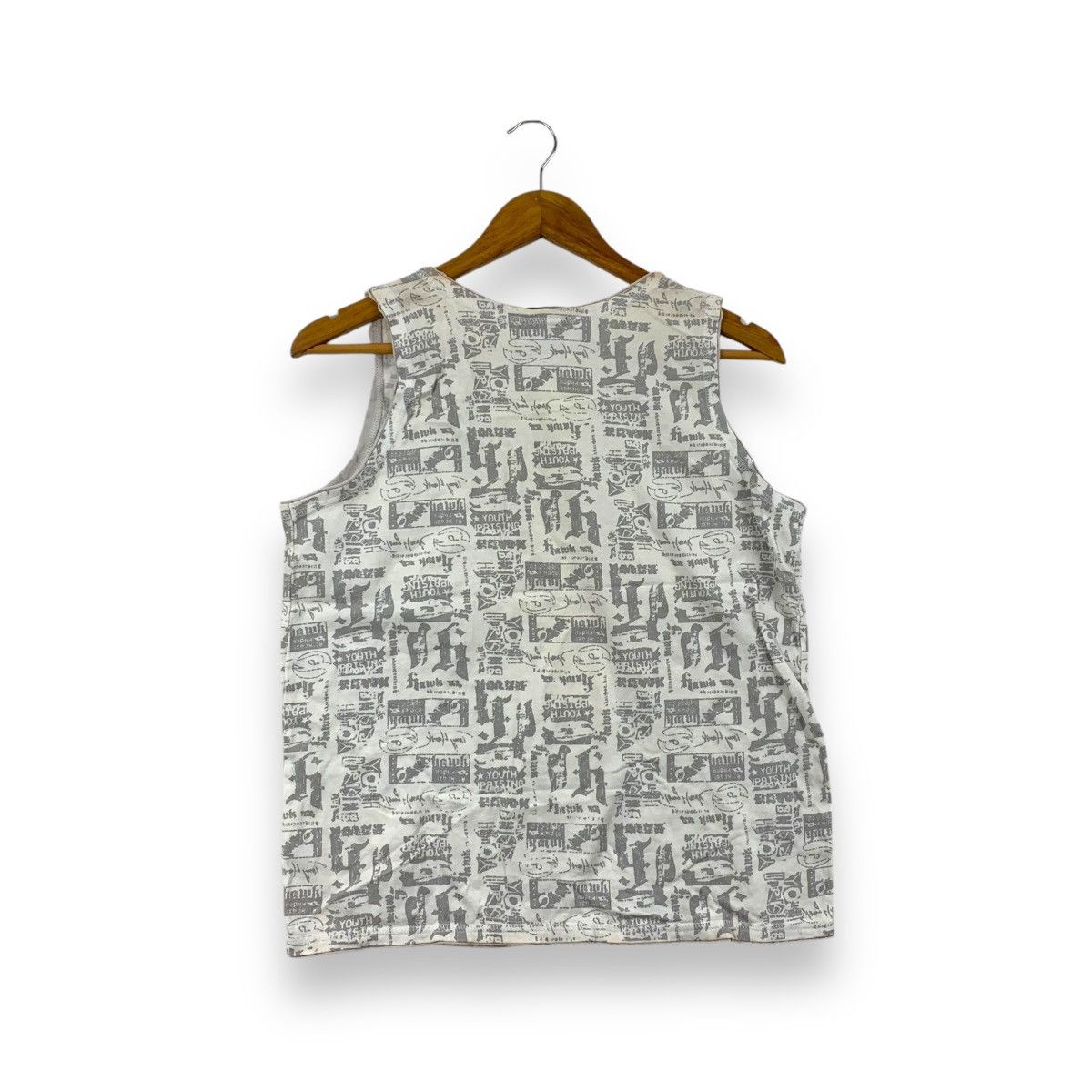 Tony Hawk Vintage TONY HAWK SKATEBOARD Over Print Tank Top Tee Shirt Size US M / EU 48-50 / 2 - 4 Thumbnail