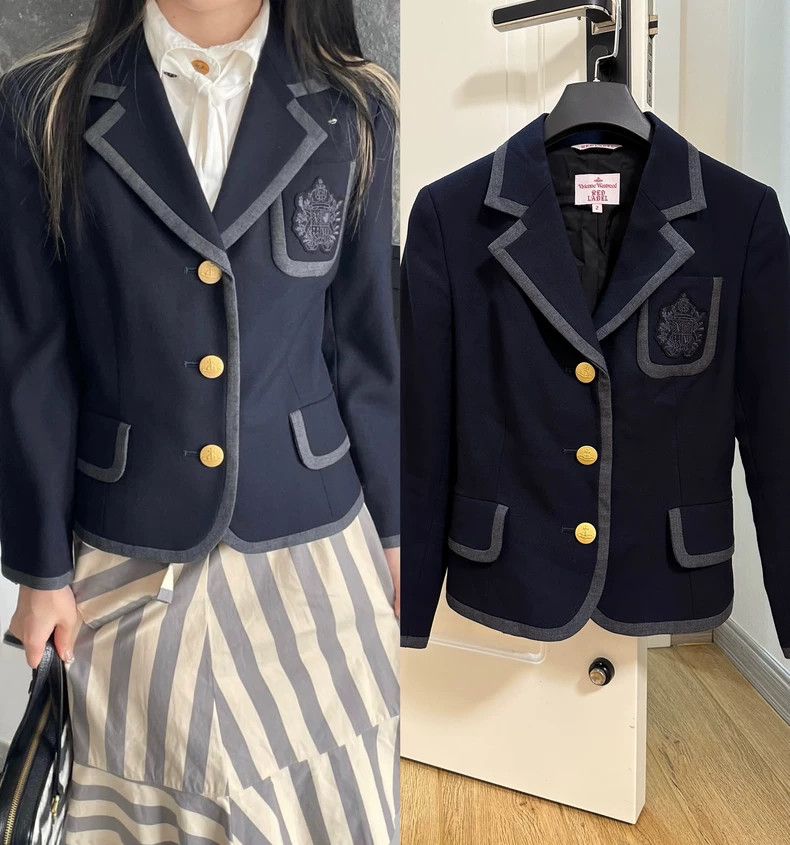 Vivienne Westwood Vivienne Westwood Vintage Academy Blazer Jacket - dmc Size US M / EU 48-50 / 2 - 1 Thumbnail