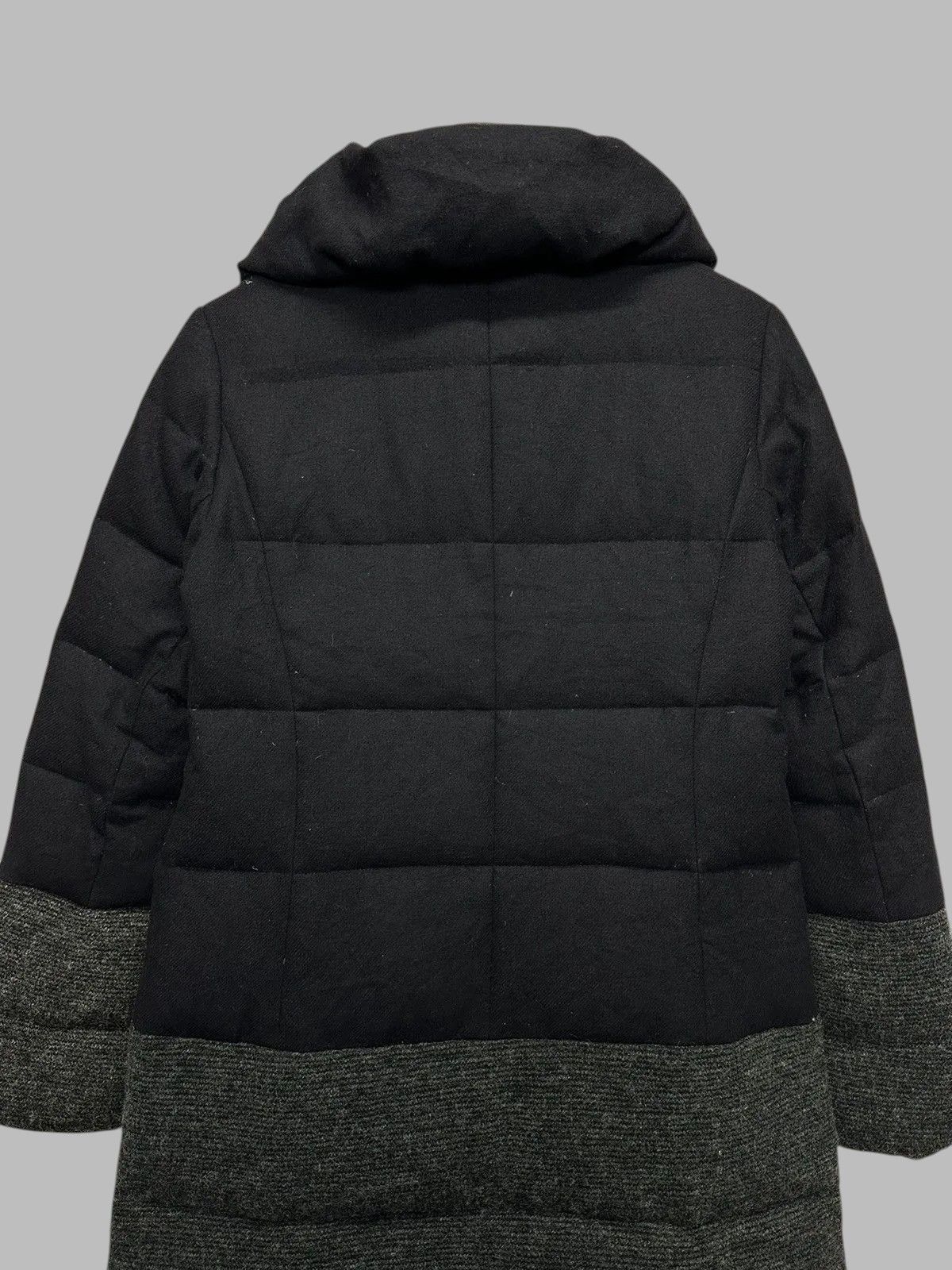 KMRii Raffia Black Wool Coat Elegant Minimalist Longline Style Size US M / EU 48-50 / 2 - 10 Thumbnail