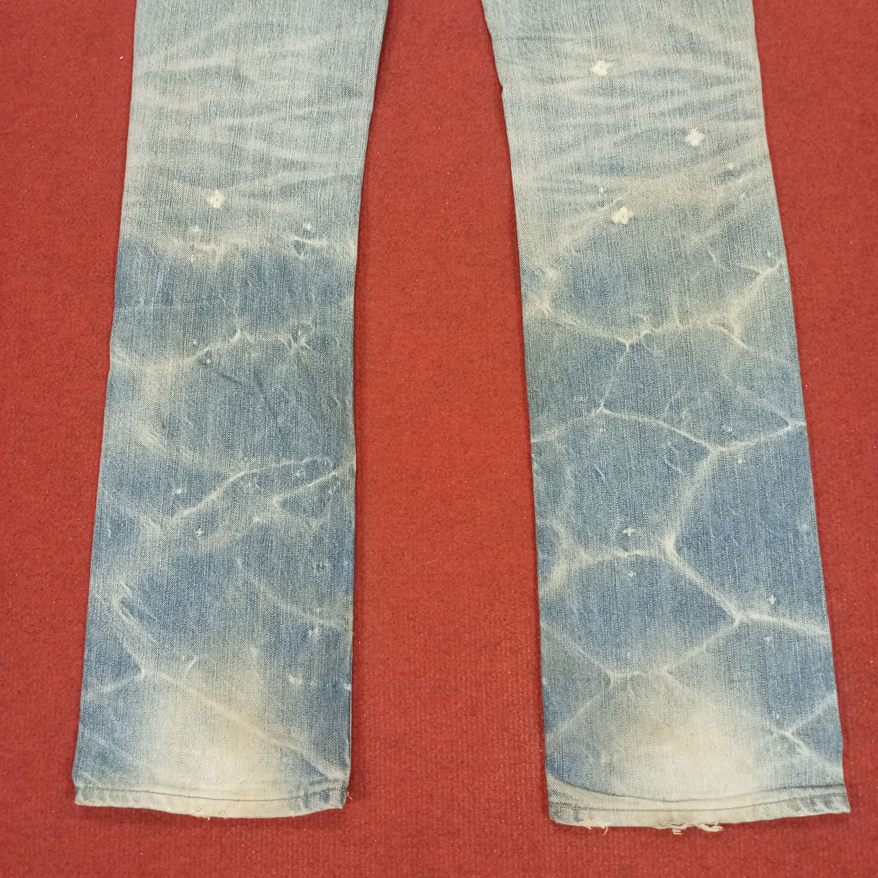 Japanese Brand Blue Way Japanese Brand Fashion Style Distressed Jeans Size US 29 - 6 Thumbnail