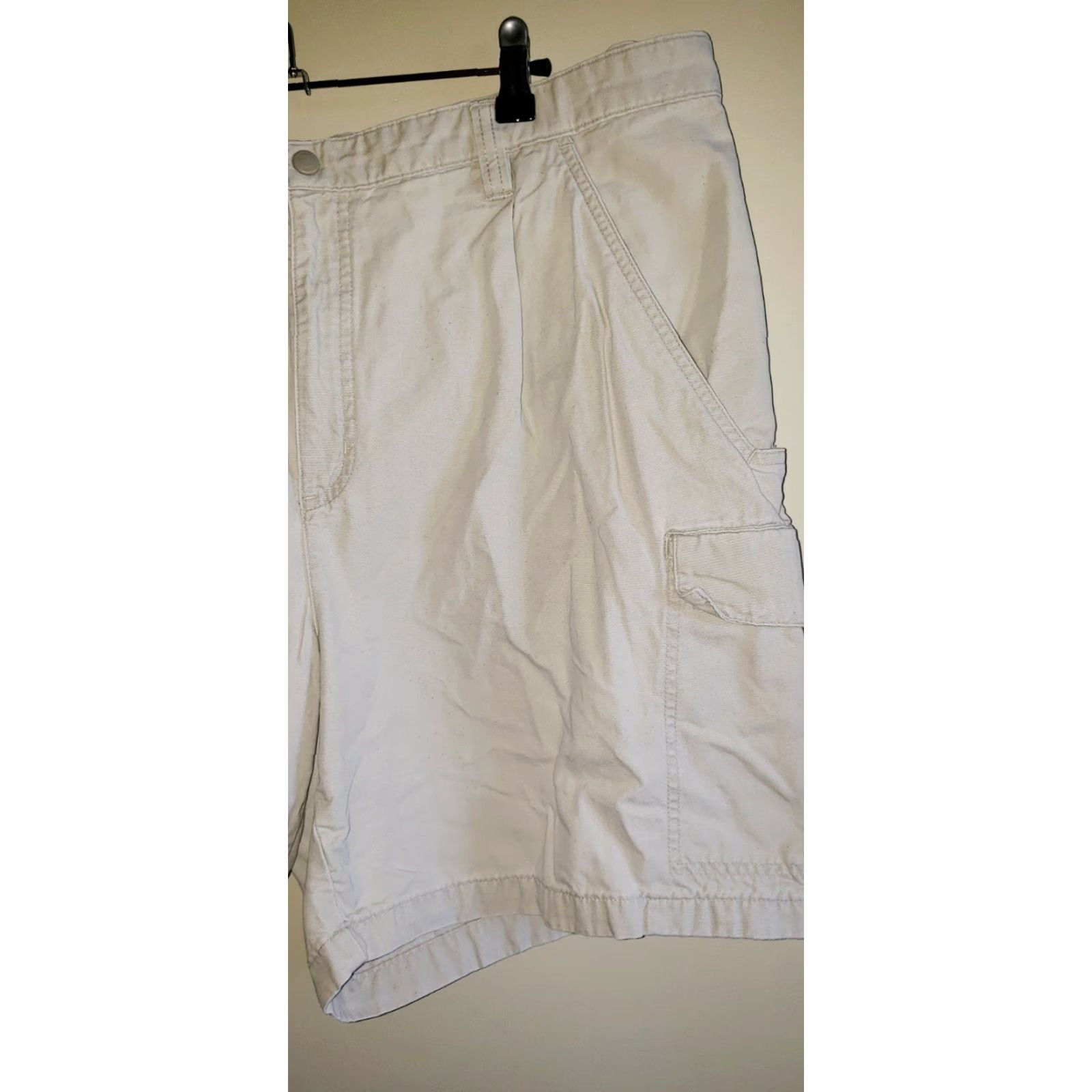 Vintage Columbia Cargo Hiking Shorts Men 42 Beige 6 Pockets RN69724 CA05367 #1029 Size US 42 / EU 58 - 3 Thumbnail