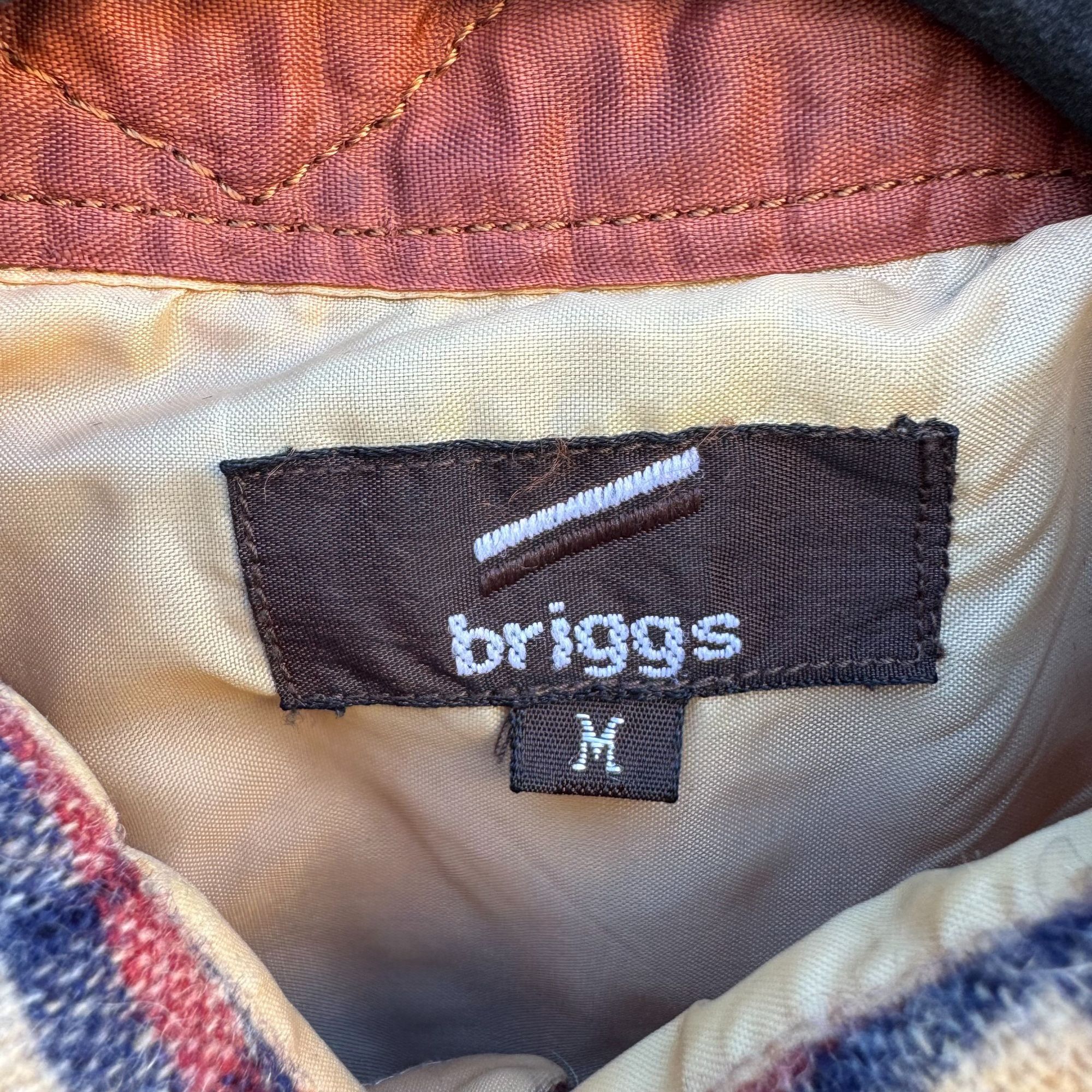 Other Briggs Vintage Plaid Grunge Outdoor Button-Up Flannel Shirt Size US M / EU 48-50 / 2 - 2 Thumbnail