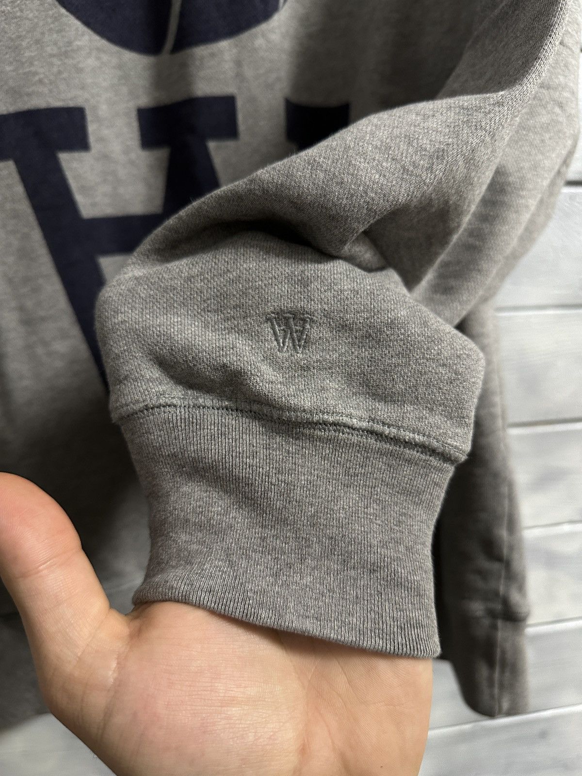 Wood Wood Rare Luxury Sweatshirt Wood Wood Big Logo Basketball Size US M / EU 48-50 / 2 - 3 Thumbnail