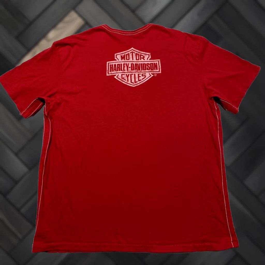 Harley Davidson Harley-Davidson Trunk Ltd Red Eagle Graphic T-Shirt XL Limited Edition 2009 Size US XL / EU 56 / 4 - 1 Thumbnail