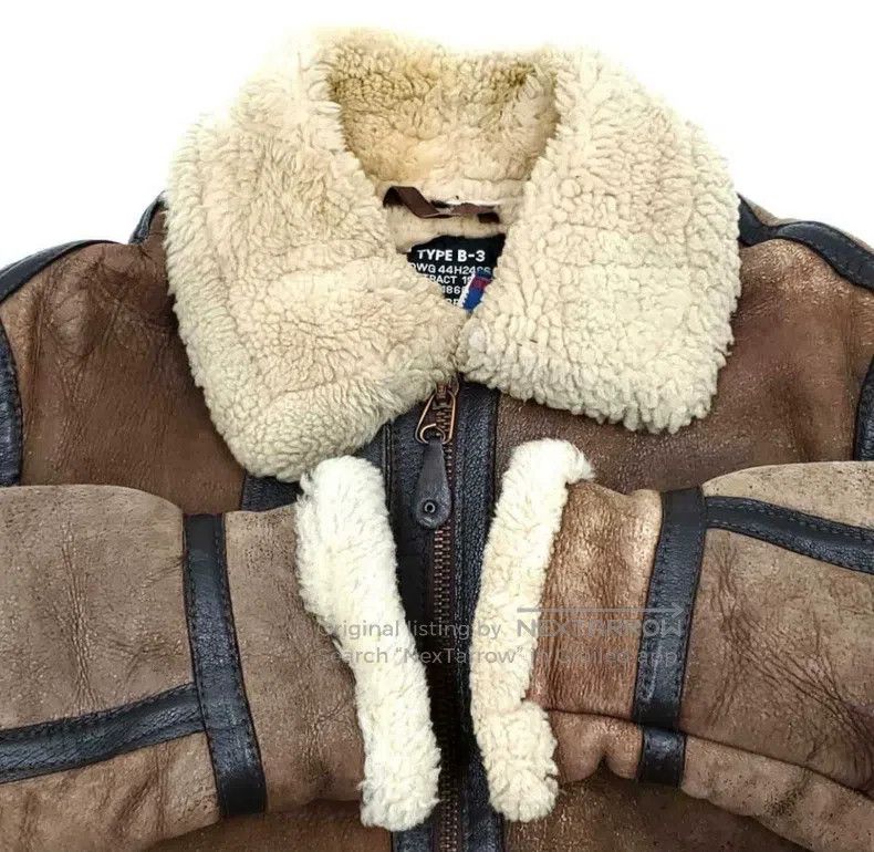 Schott Schott B-3 fur integrated Size US XS / EU 42 / 0 - 3 Thumbnail