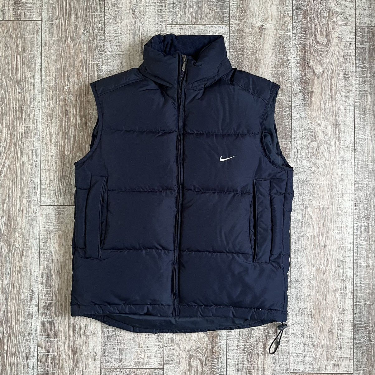 Nike Vintage Y2K Nike Down Vest Size US M / EU 48-50 / 2 - 1 Thumbnail