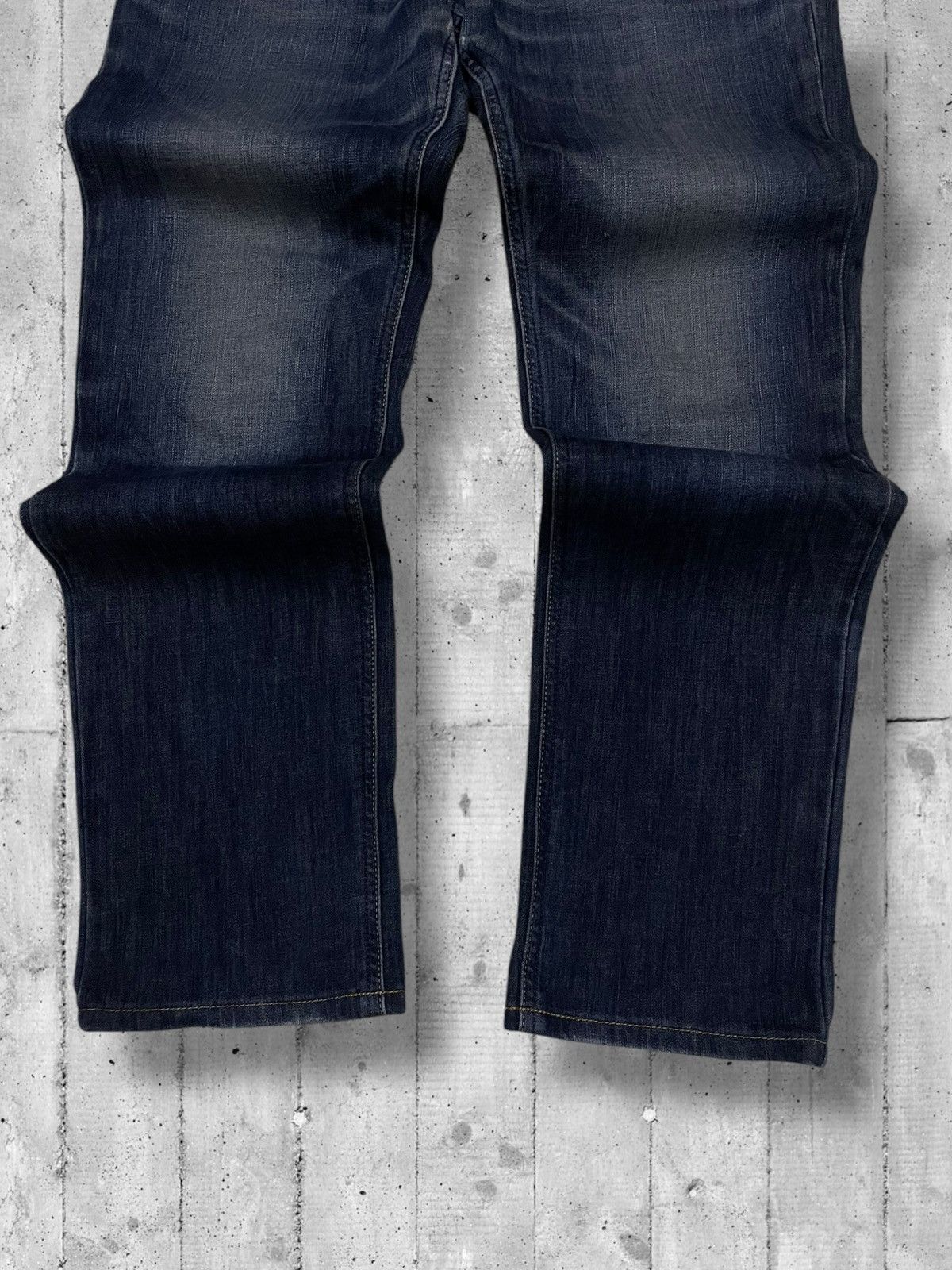Vintage 1990s Japan Designer Edwin 403 Blue Denim Streetwear