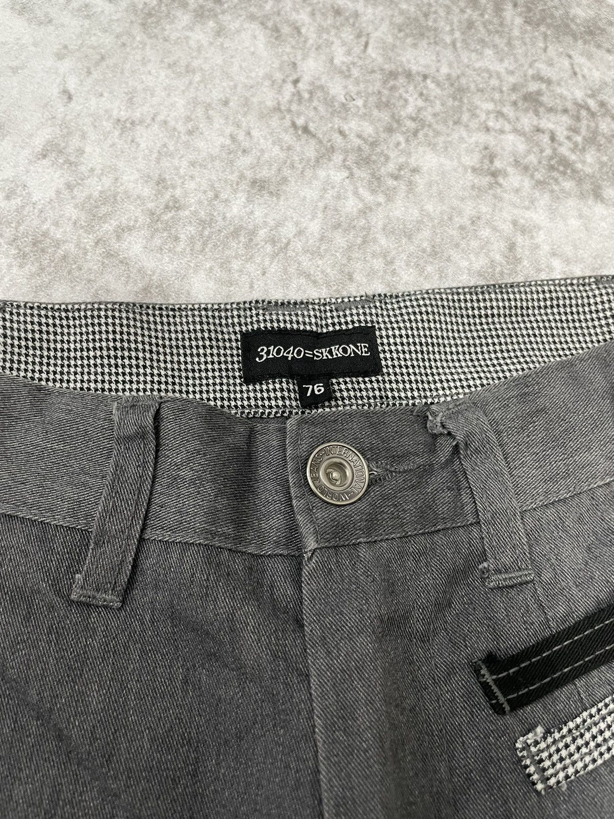 Kapital 2000s skkone asymetrical double waist japan kapital style Size US 28 / EU 44 - 4 Thumbnail