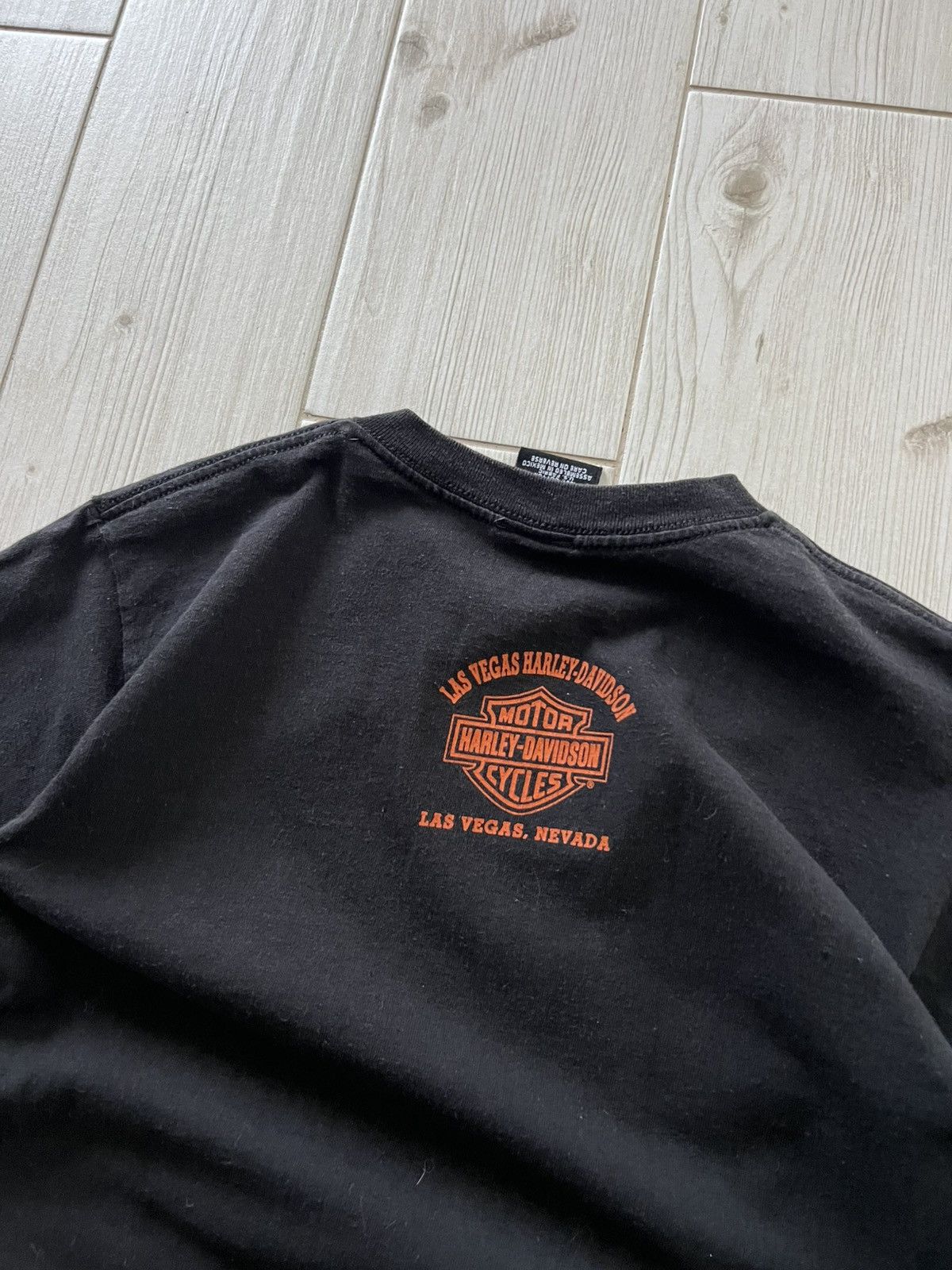 Harley Davidson Vintage Harley Davidson 2000 Usa Solid T-Shirt Men's Black Size US S / EU 44-46 / 1 - 6 Thumbnail