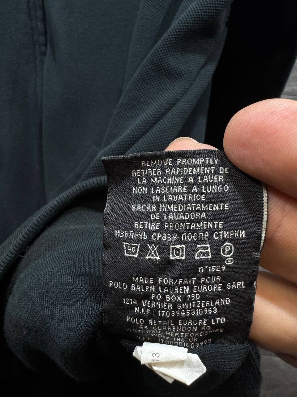 Ralph Lauren Ralph Lauren Polo RL Black Label Zip Up Sweater Heavy Eight Size US M / EU 48-50 / 2 - 10 Thumbnail