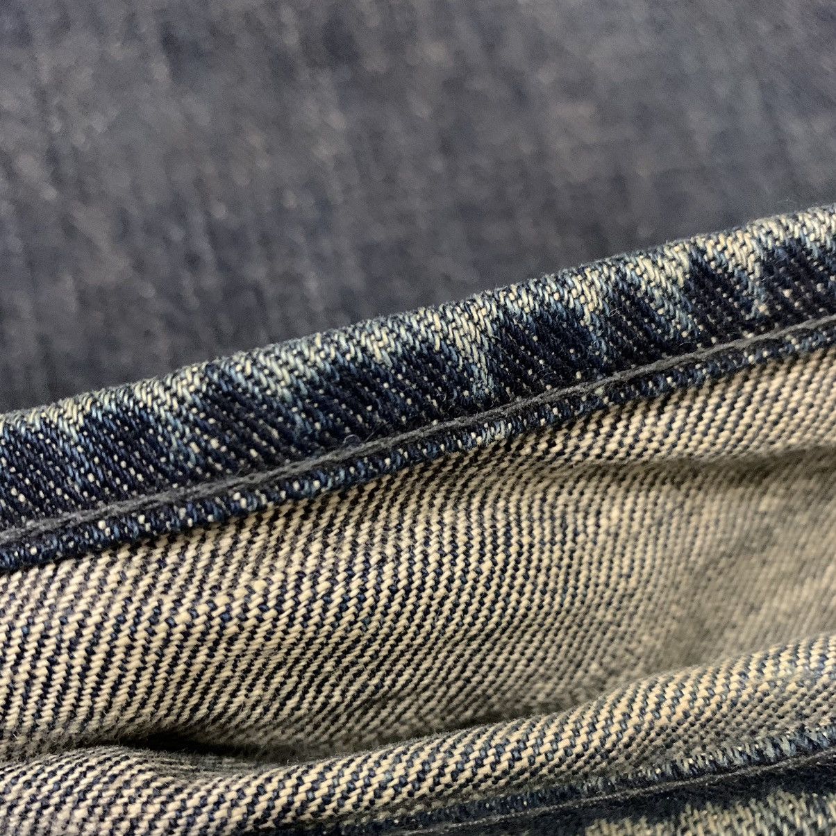 Evisu Vintage Fading Evisu Bush Pants Jeans White Paint Seagull Size US 30 / EU 46 - 16 Thumbnail