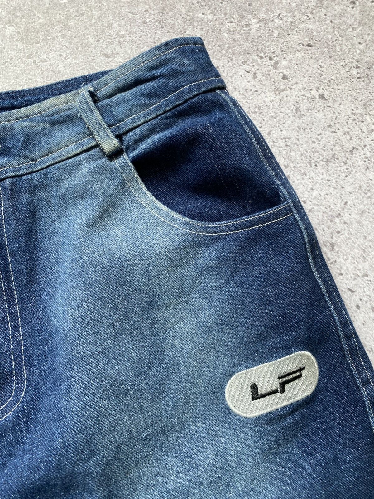 Japanese Brand × La Fam Amsterdam Vintage La Fam Amsterdam streetwear jeans Y2K Size US 31 - 8 Thumbnail