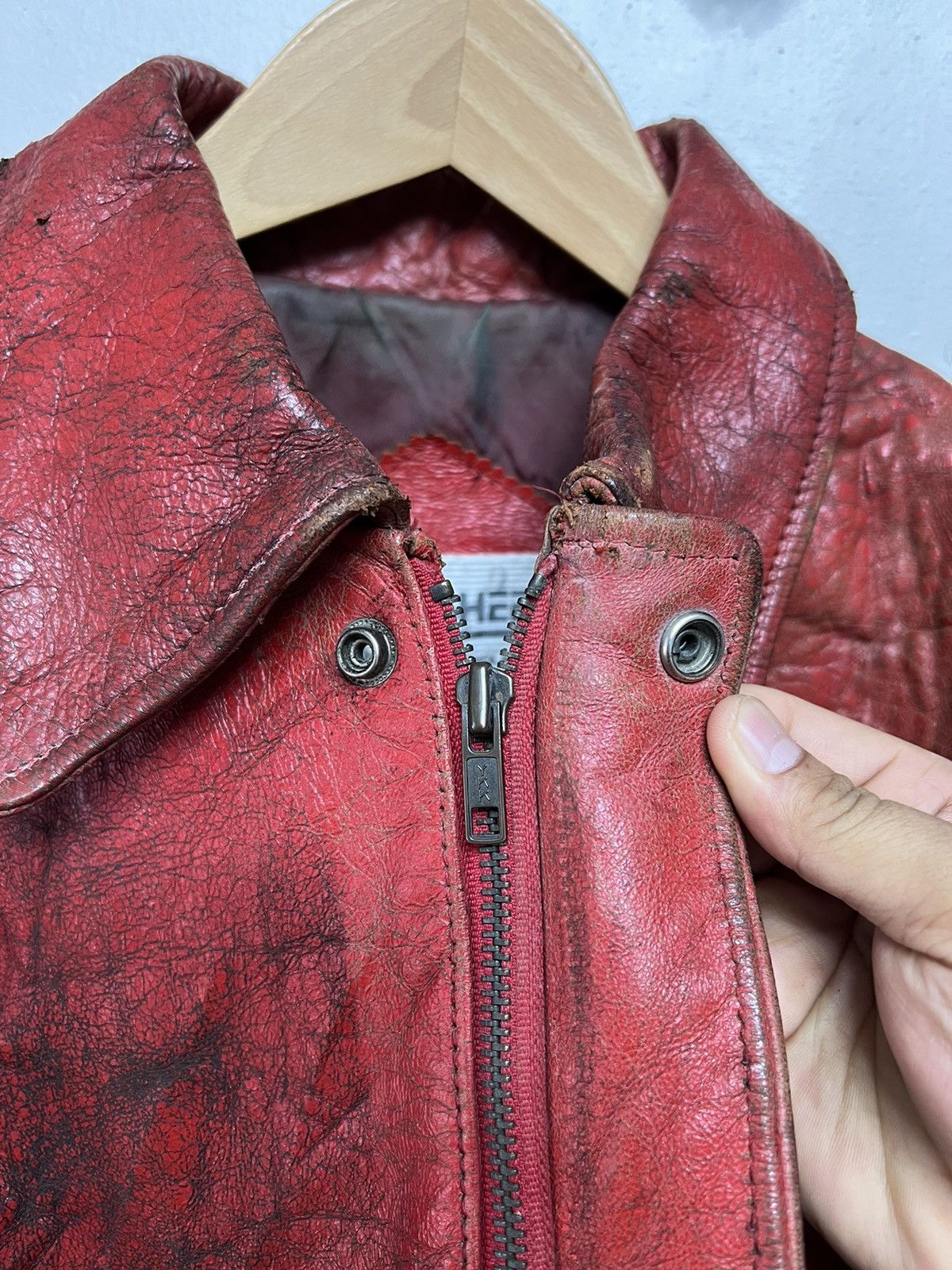 Avirex RARE AVIREX USA APACHE VARSITY LEATHER JACKET Size US L / EU 52-54 / 3 - 18 Thumbnail