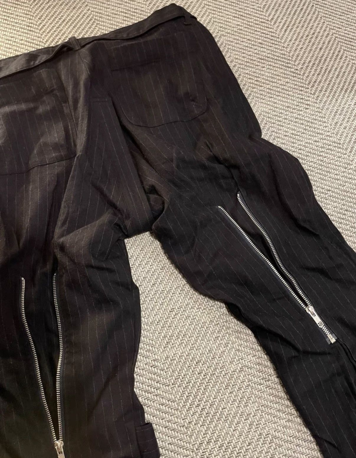 PHINGERIN Phingerin Multi-Zip Strap Trousers with Built-in Belt K24 Size US 38 / EU 54 - 6 Thumbnail