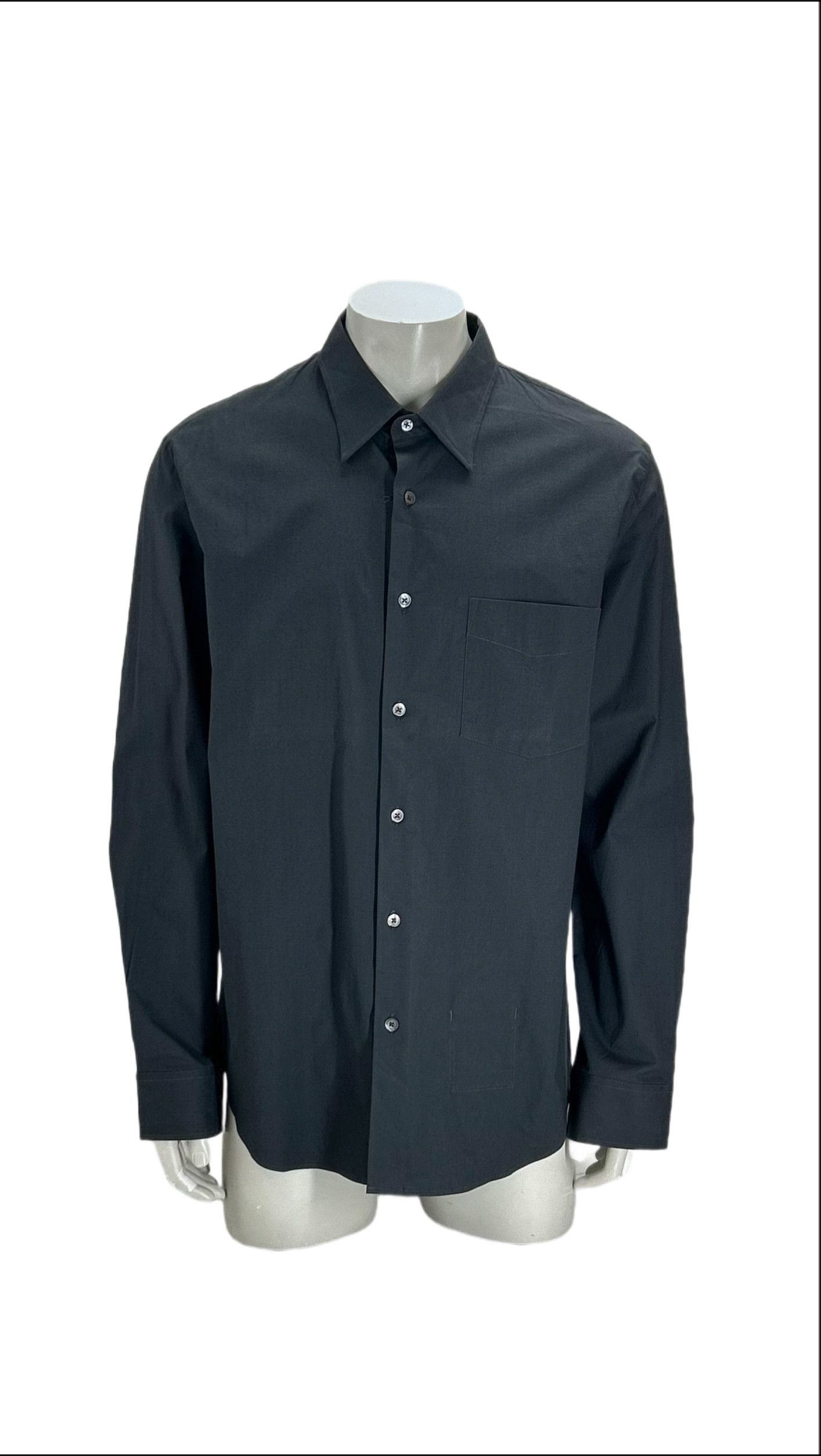 C.P. Company CP Company Black Stretch Cotton Shirt SIZE 7 Size US XXL / EU 58 / 5 - 1 Thumbnail