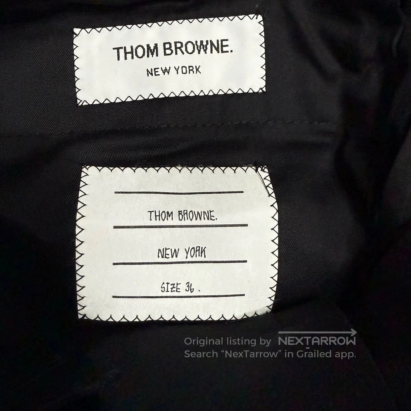 Thom Browne THOM BROWNE Wool Dress Pants Size 36. Size US 36 / EU 52 - 4 Thumbnail