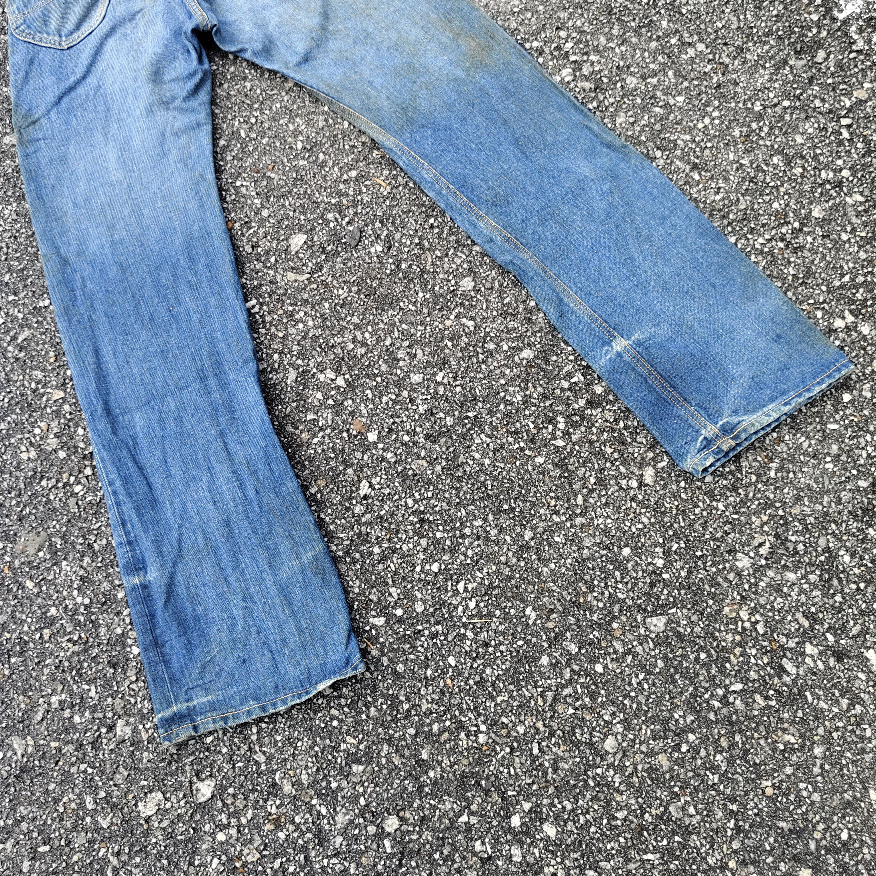 Lee Vintage 90s Lee Center Tag Selvedge Jean Size US 28 / EU 44 - 9 Thumbnail
