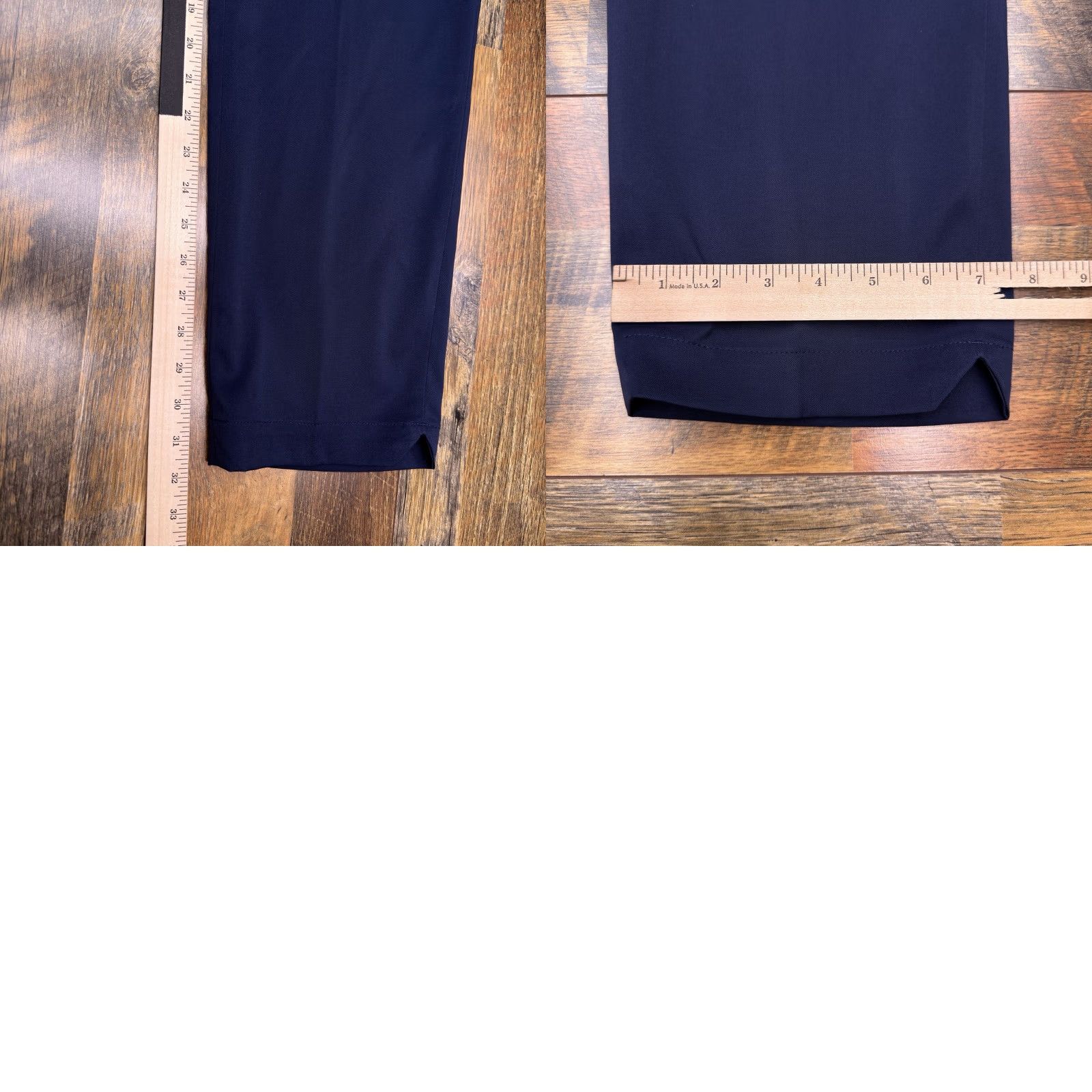 Brooks Brothers Brooks Brothers Performance Chino Pants Mens 30x32 Navy Mid Rise Stretch New Size US 30 / EU 46 - 9 Thumbnail