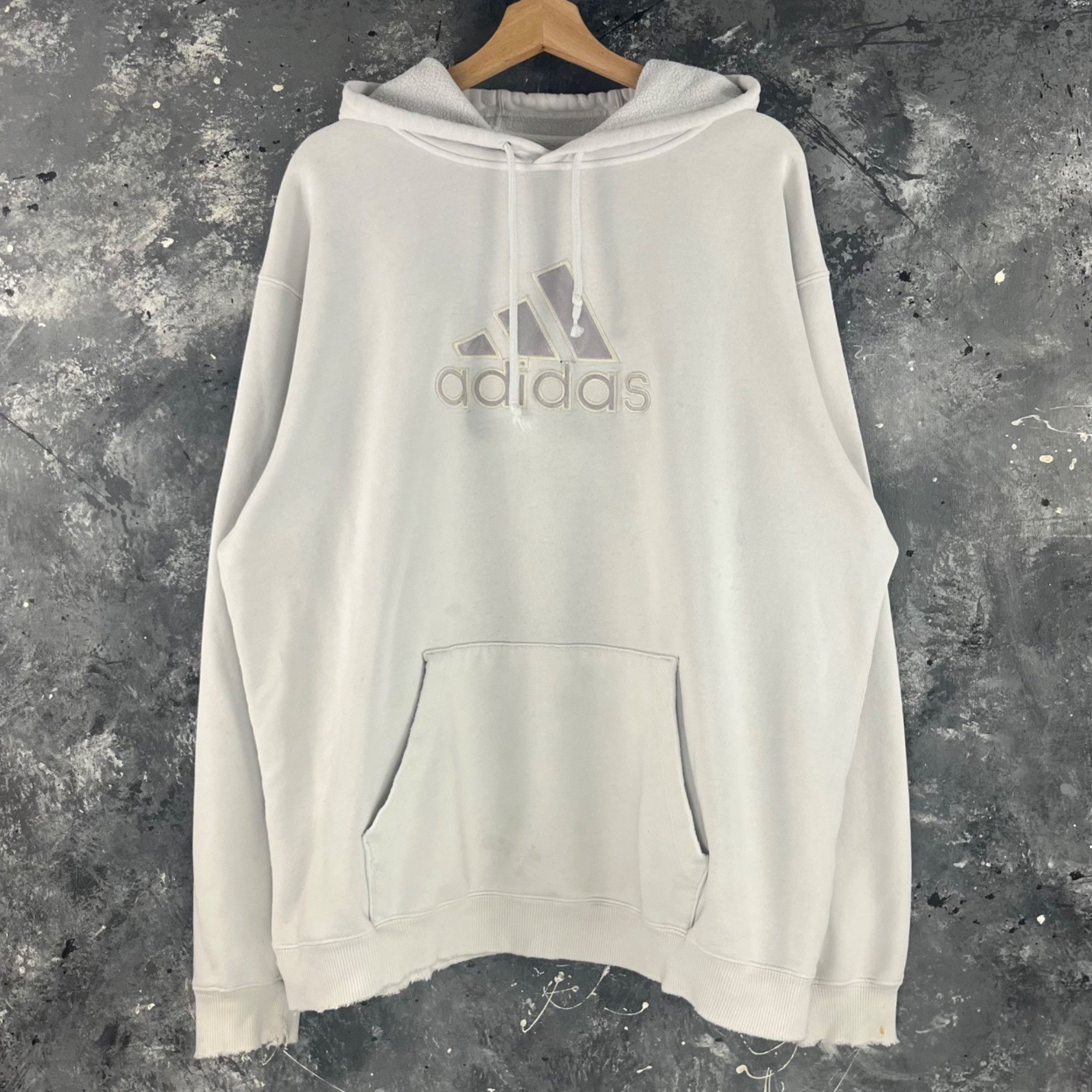 Adidas × Vintage Vintage 90’s Adidas hoodie Size US L / EU 52-54 / 3 - 1 Thumbnail
