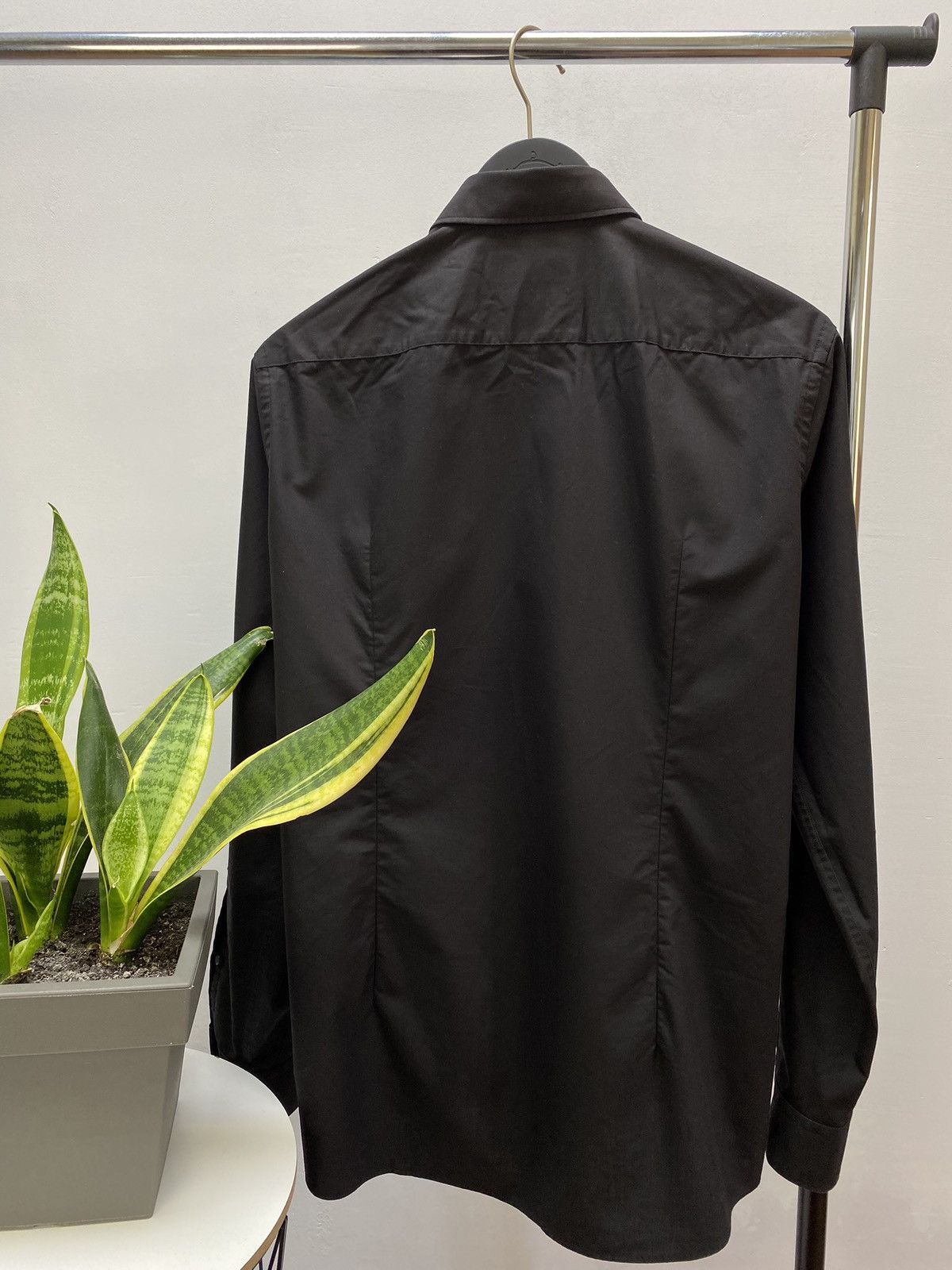 Designer × Hugo Boss Hugo Boss Men’s Black Classic Button Long Sleeve Shirt Size US M / EU 48-50 / 2 - 11 Thumbnail