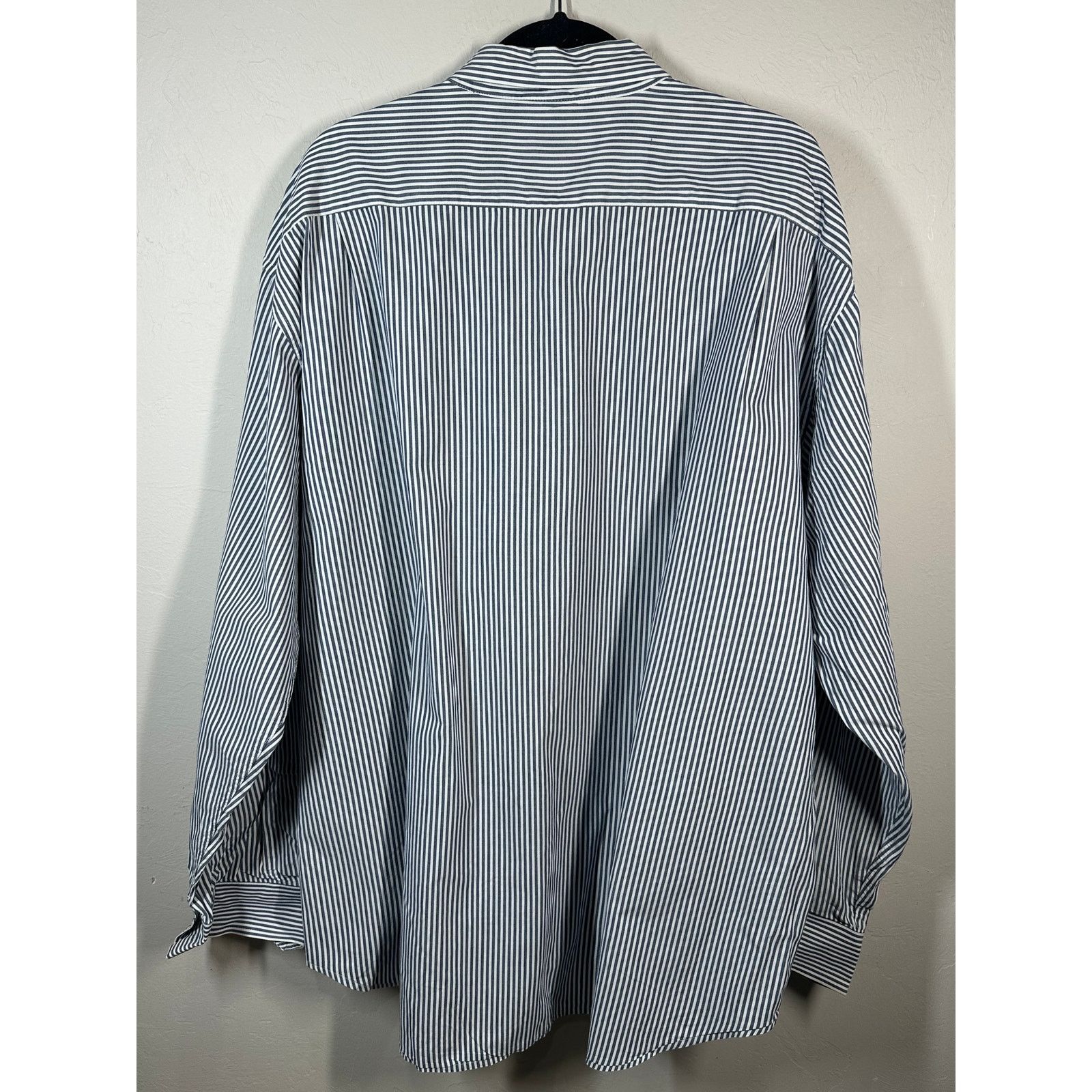 Izod IZOD Men’s 2XL Striped Dress Shirt | Classic Button-Down Size US XXL / EU 58 / 5 - 2 Thumbnail
