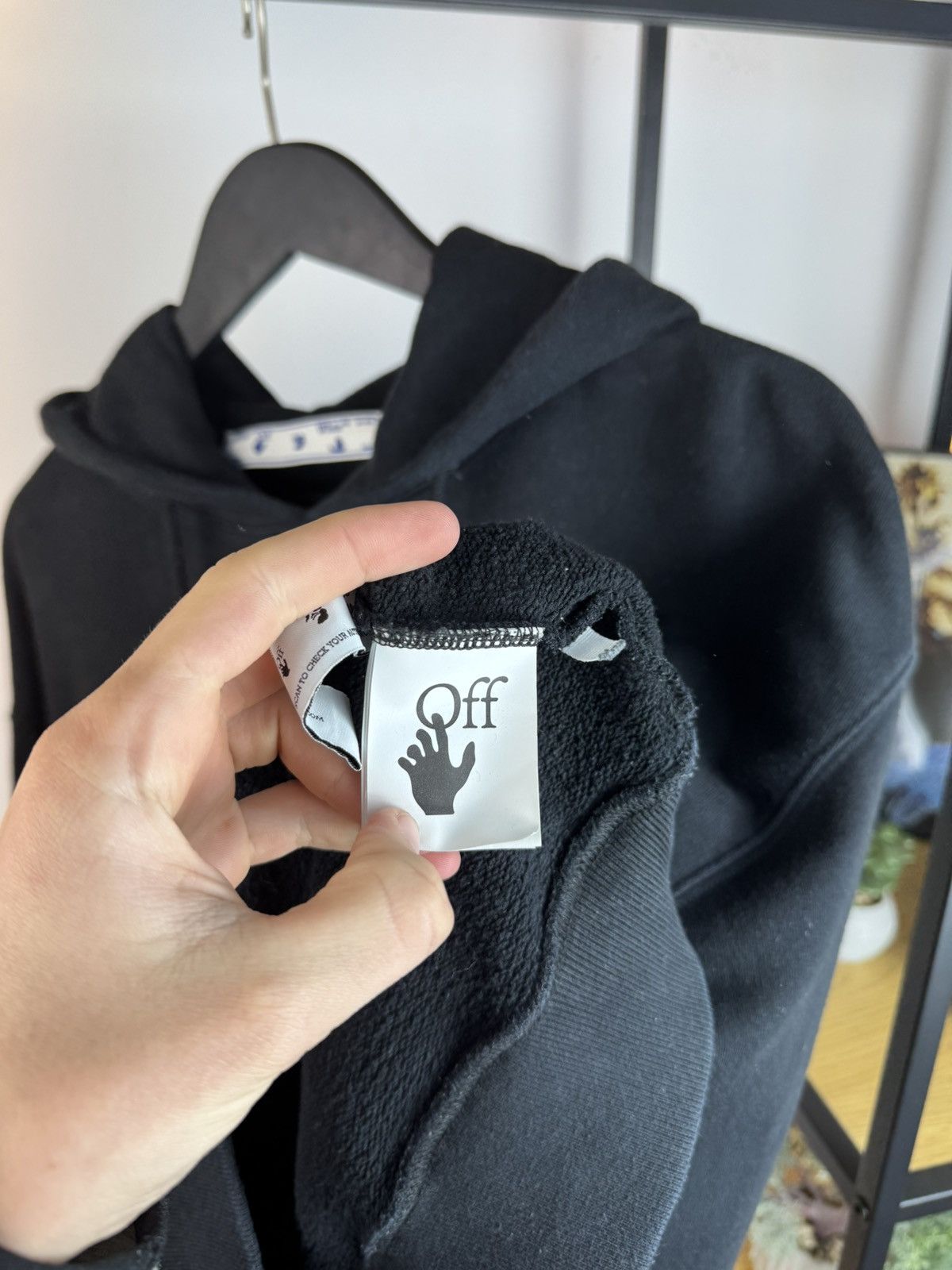 Off-White × Virgil Abloh Off-White SS21 Red Tongue Out Over Logo Printing Loose Fit Size XS / US 0-2 / IT 36-38 - 15 Thumbnail