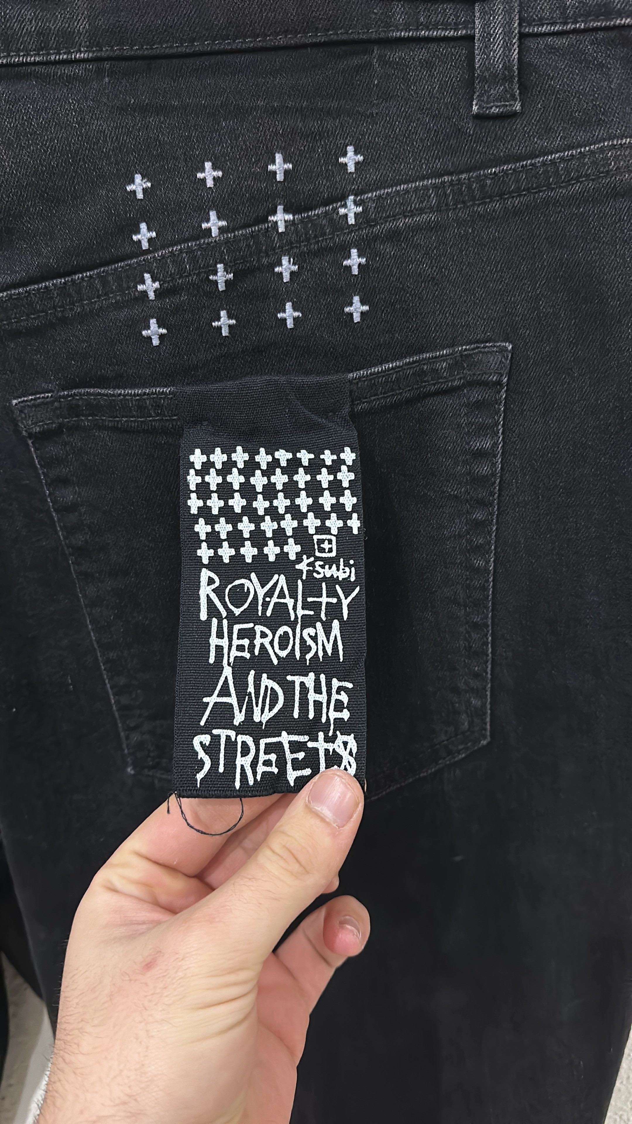 Ksubi Ksubi Never Worn Black Jean Size 36 Size US 36 / EU 52 - 4 Thumbnail