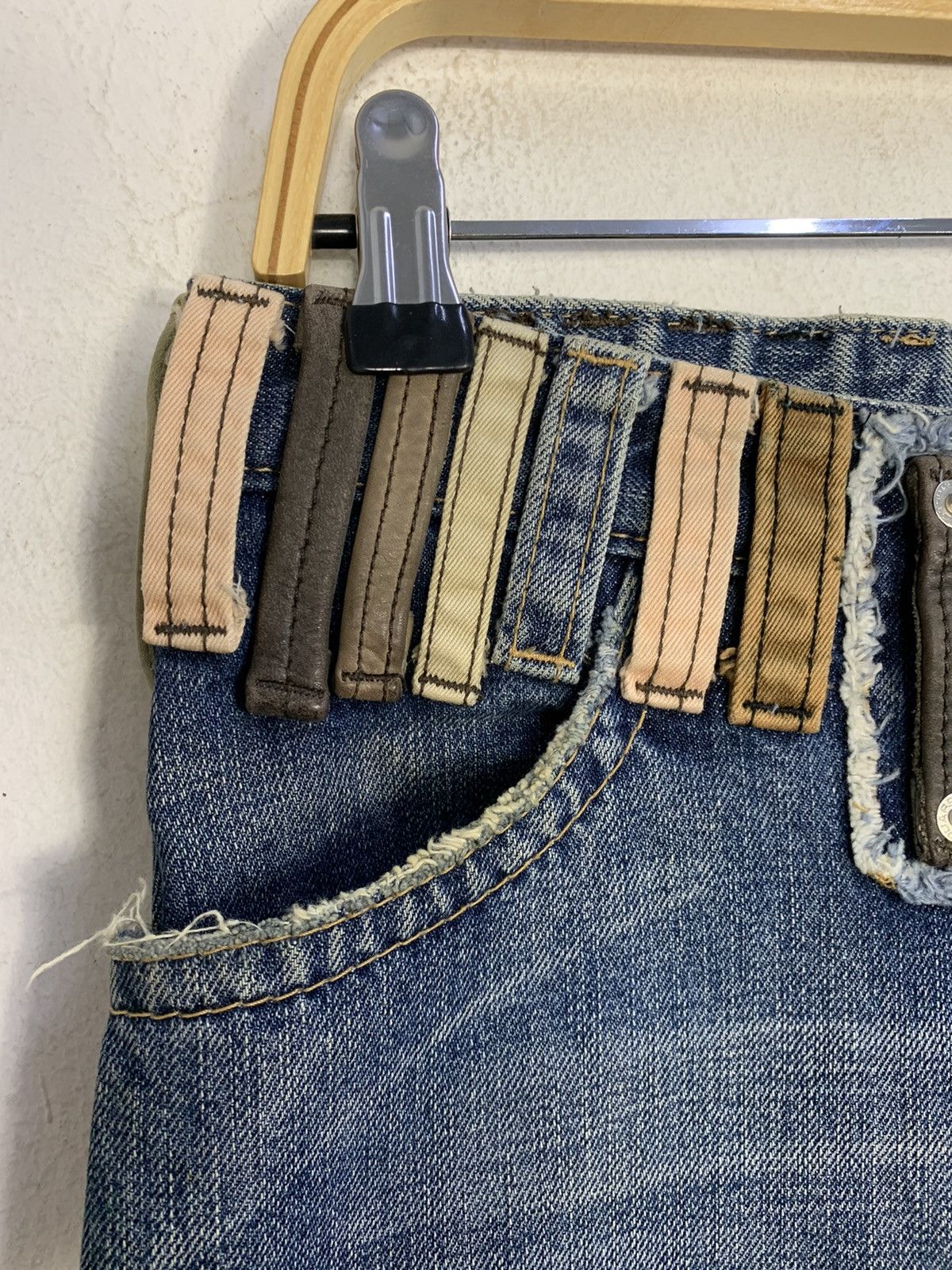 Dsquared2 Rare Dsquared2 DC/DC Denim Jeans Multicolor Hook Waist Size US 31 - 8 Thumbnail