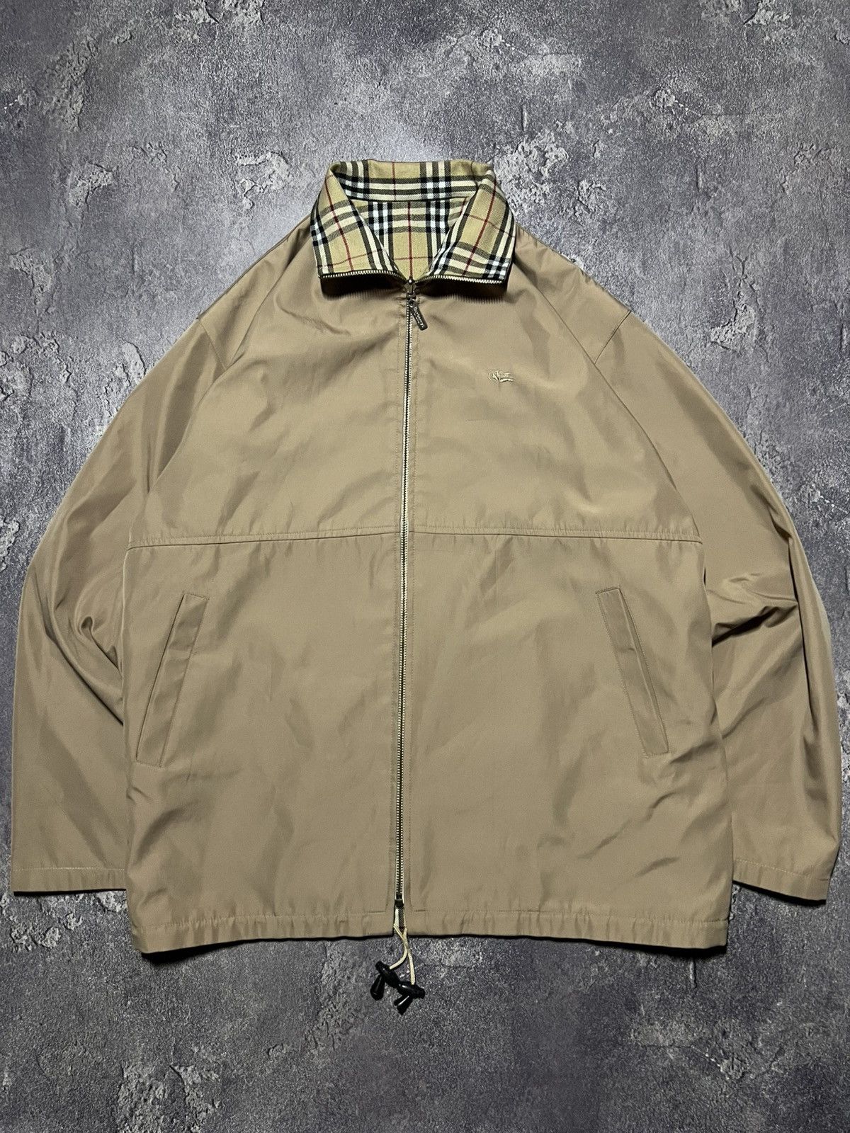 Burberry Prorsum Vintage 90s Burberrys 2 Sided Jacket Nova Check Streetwear Size US L / EU 52-54 / 3 - 5 Thumbnail