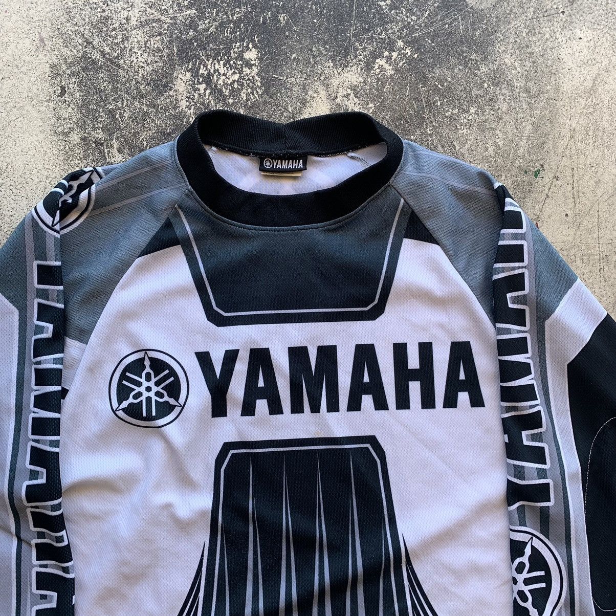 Vintage × Yamaha Vintage Crazy 90’s Baggy Fox Racing Style Yamaha Jersey Size US L / EU 52-54 / 3 - 4 Thumbnail
