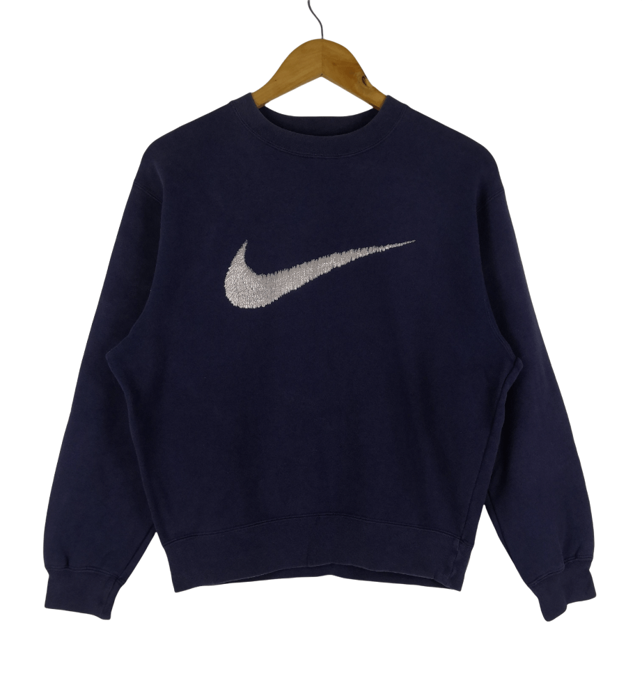 Nike Vintage 90s Nike Sweatshirt Big Logo Nike Sweater Size US M / EU 48-50 / 2 - 1 Thumbnail