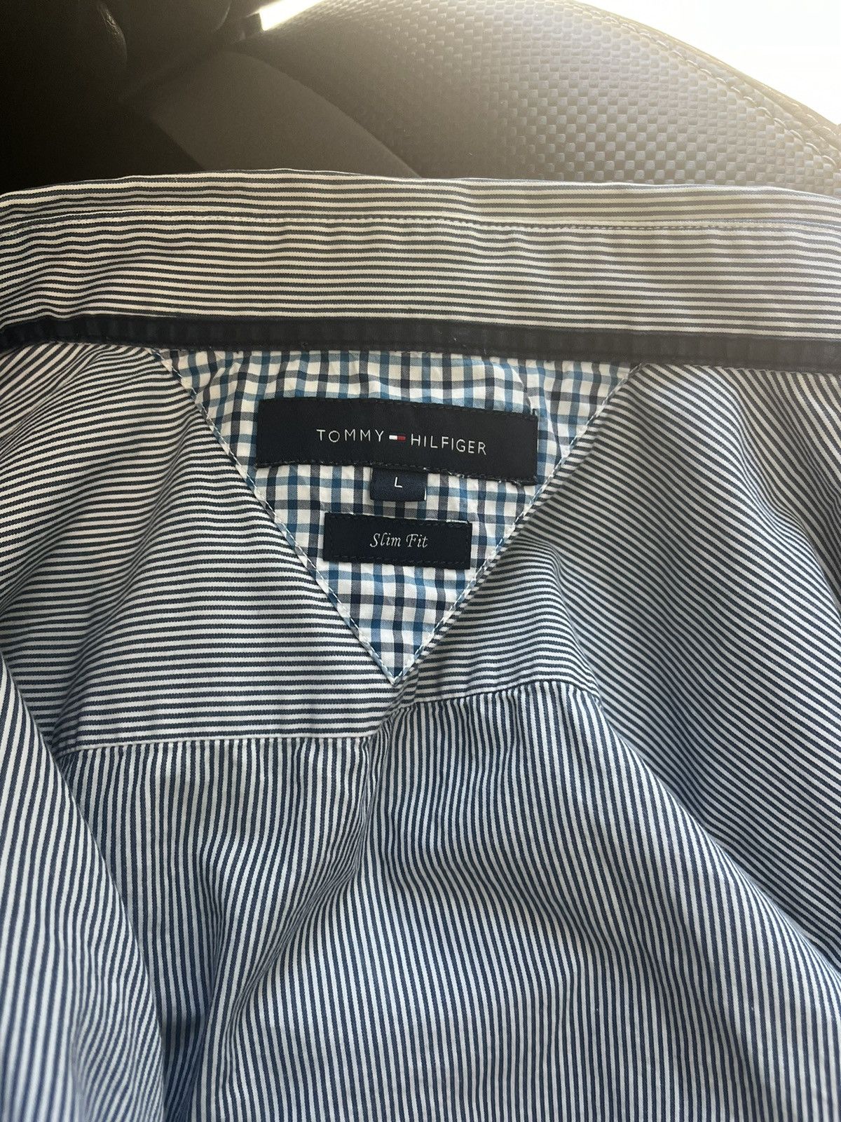 Other Tommy Hilfiger men's button-down shirt, slim fit Size US L / EU 52-54 / 3 - 2 Thumbnail