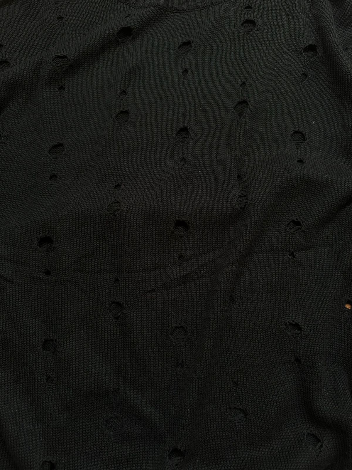 If Six Was Nine distressed knitwear bondage punk gothic sweater buckaroo Size US M / EU 48-50 / 2 - 3 Thumbnail