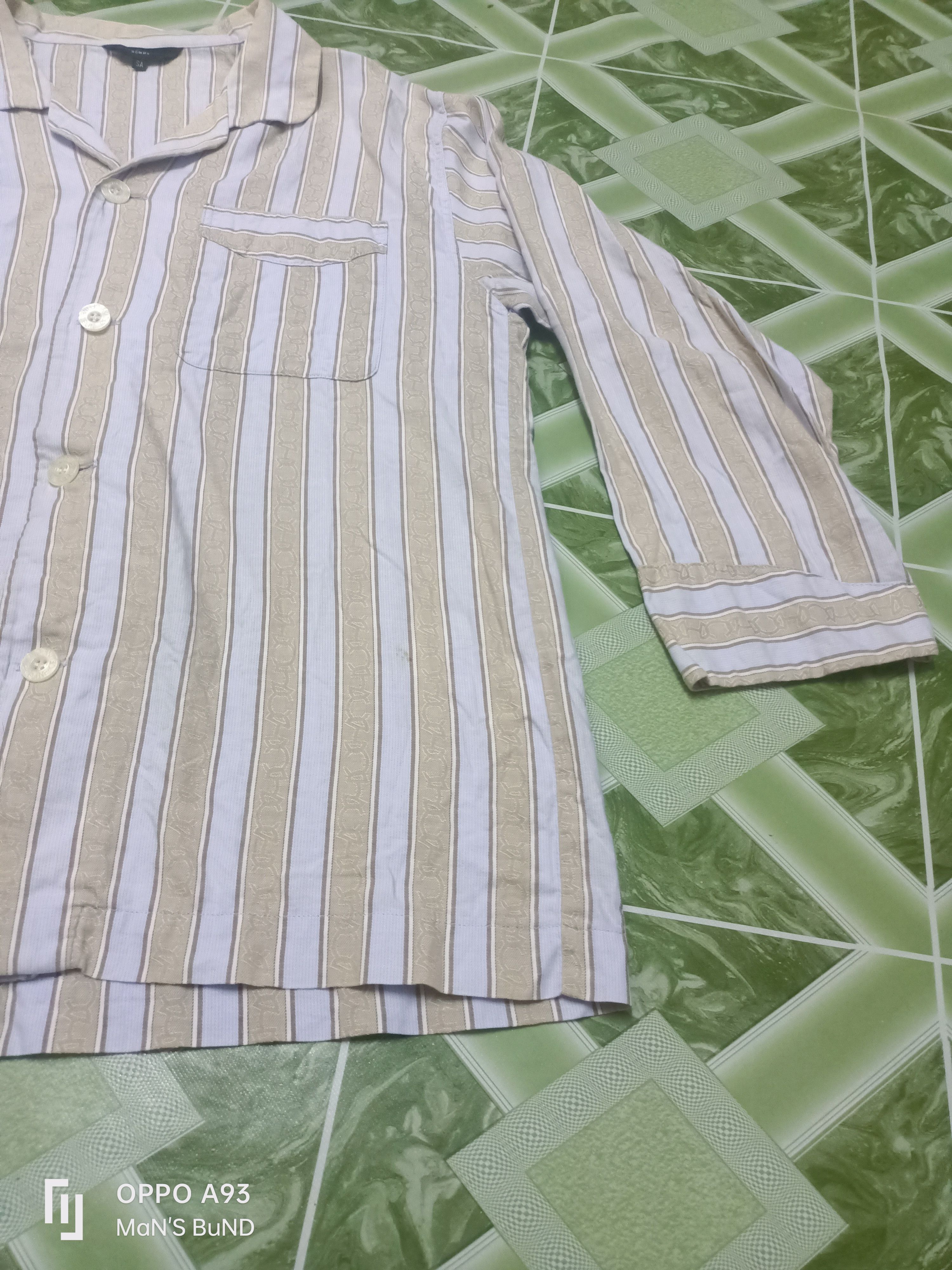Celine × Vintage Vintage Celine Homme Button Shirt Size M / US 6-8 / IT 42-44 - 3 Thumbnail