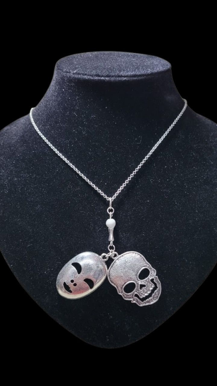 Japanese Brand Custom Rare And Unique 2 Masks Mirthrot Real White Turquoise Size ONE SIZE - 1 Thumbnail
