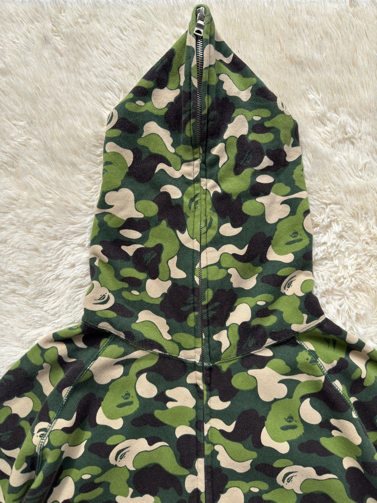 Bape BAPE ABC Camo Full Zip Green Large Size US L / EU 52-54 / 3 - 3 Thumbnail