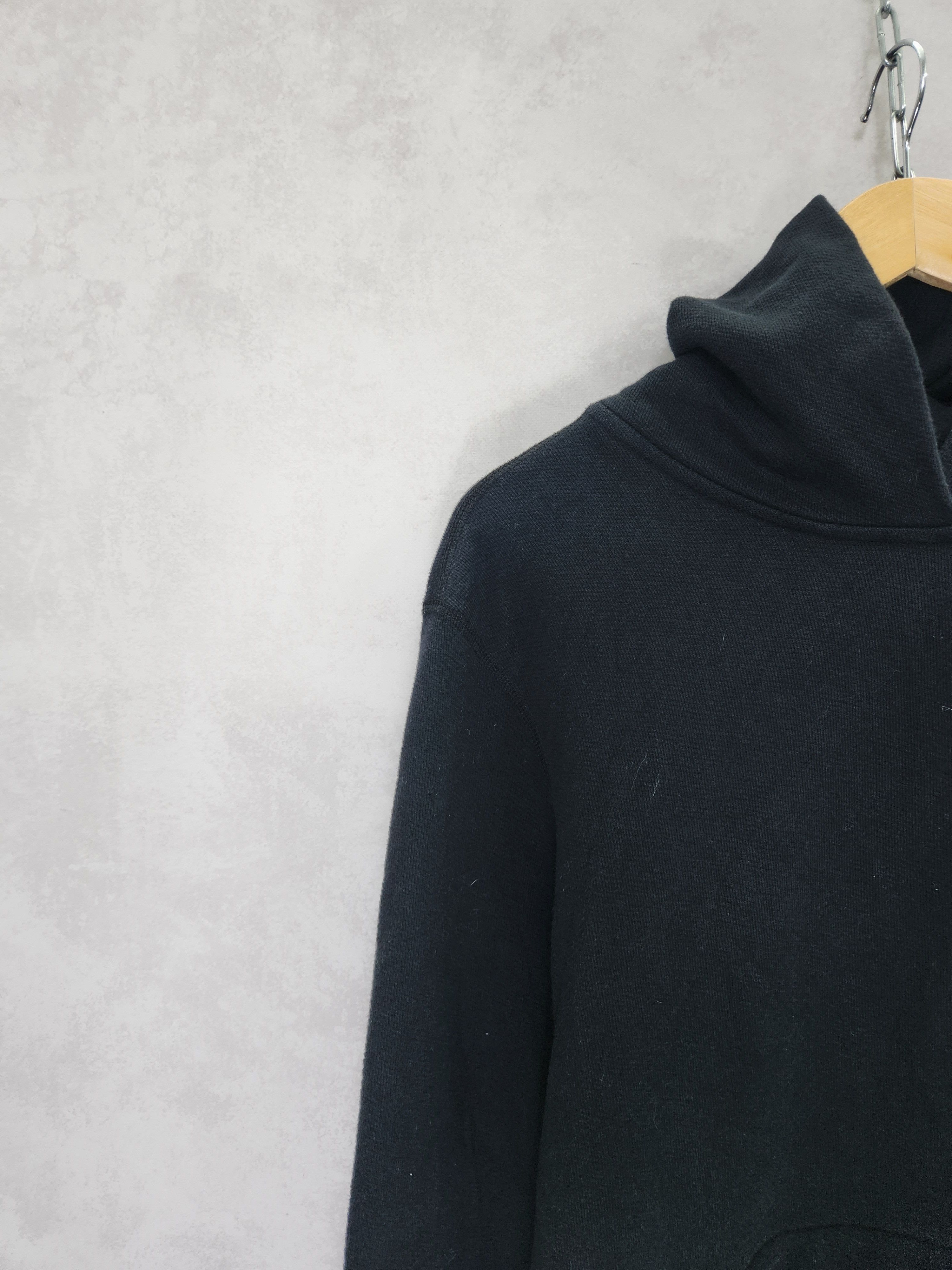 John Elliott John Elliott Villain Hoodie Mens Black Side Zip Hooded Size US L / EU 52-54 / 3 - 4 Thumbnail